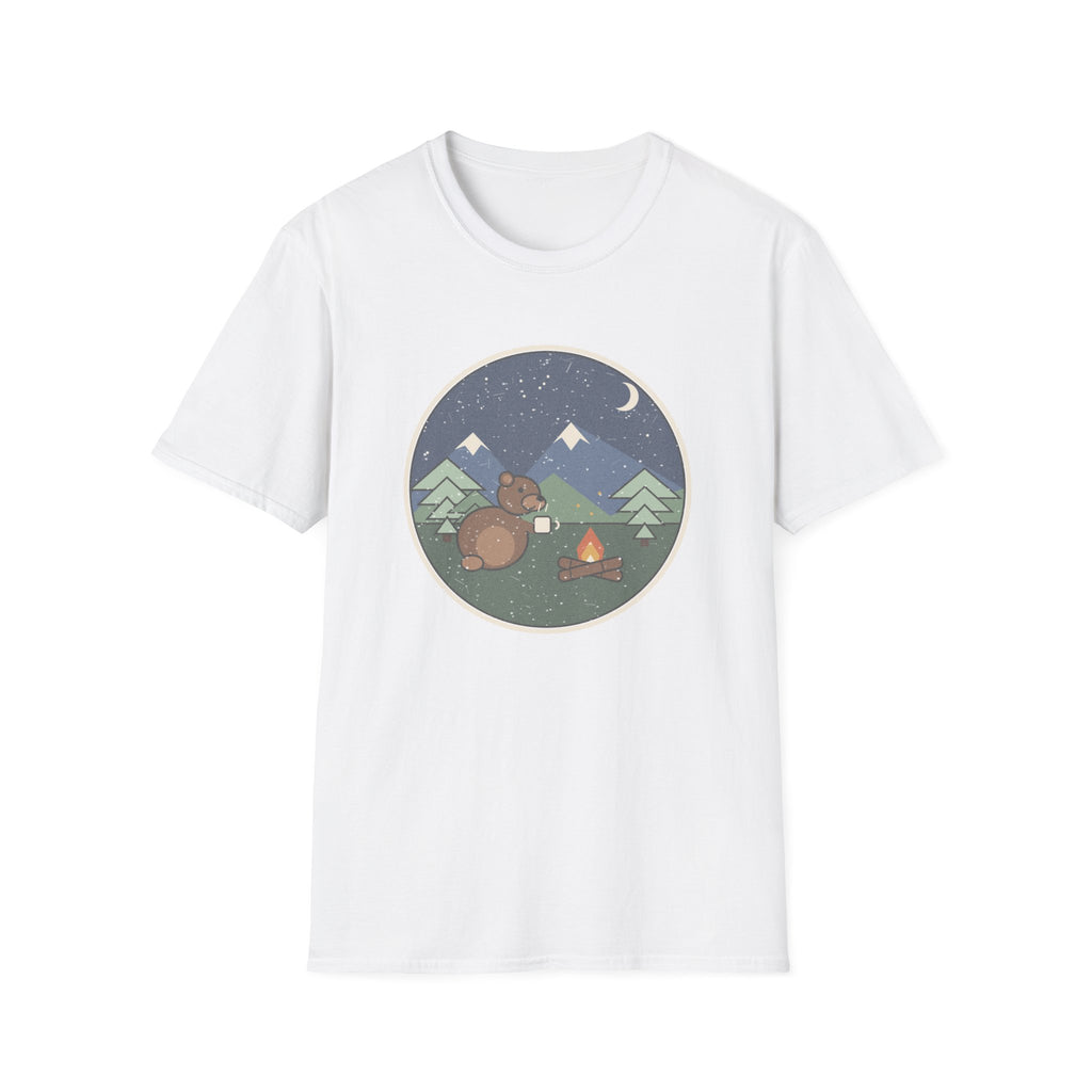 Bär am Lagerfeuer T-Shirt