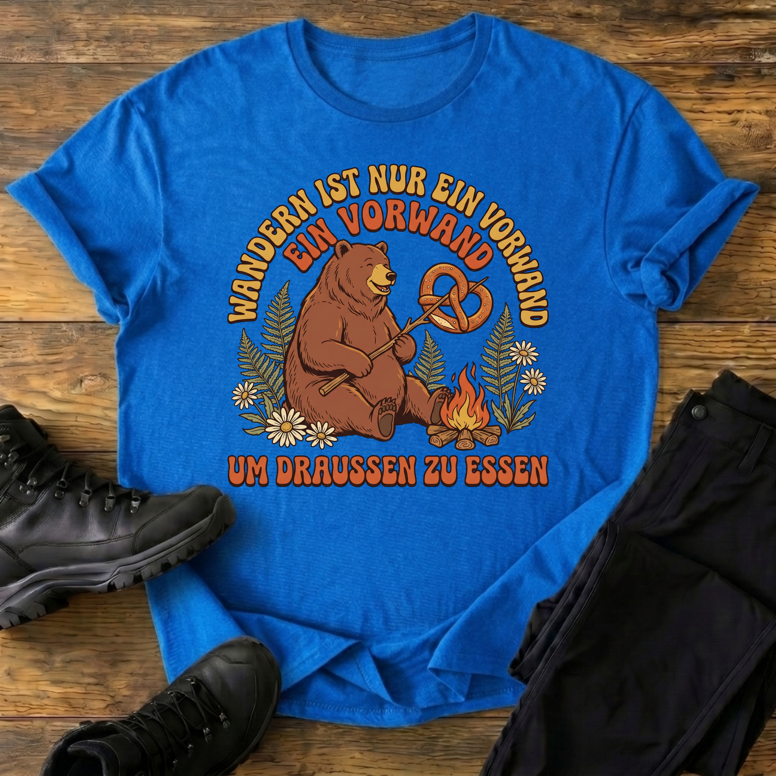 Wandern ist nur ein Vorwand T-Shirt
