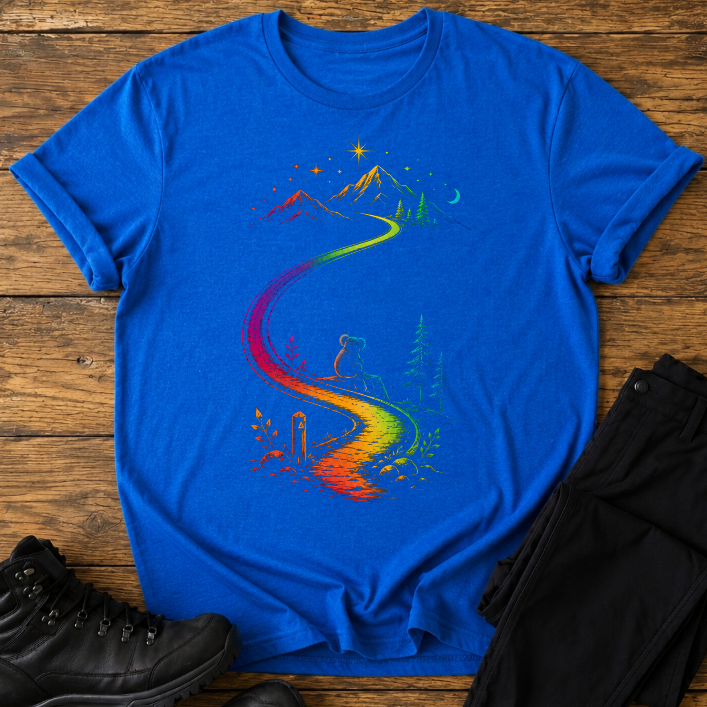Der Regenbogenpfad T-Shirt