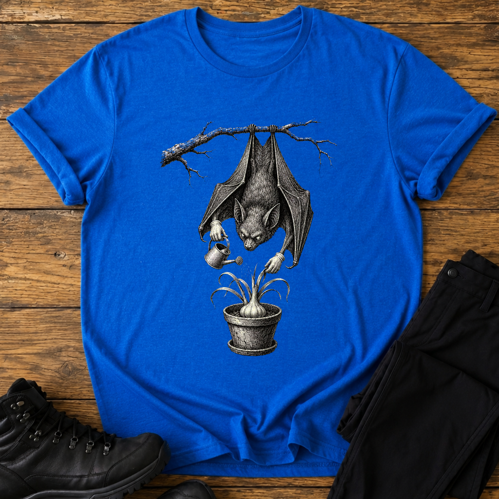 Vampirfledermaus Knoblauch T-Shirt