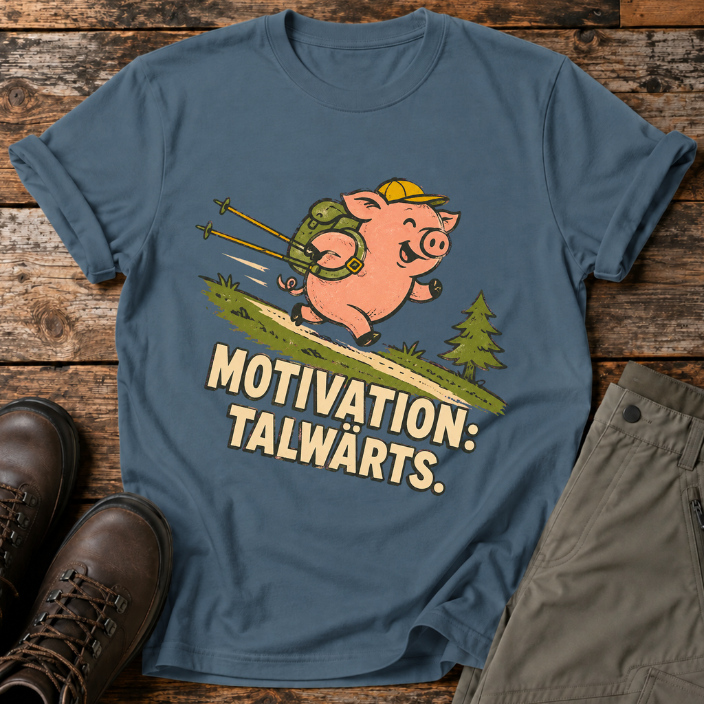 Motivation: Talwärts T-shirt