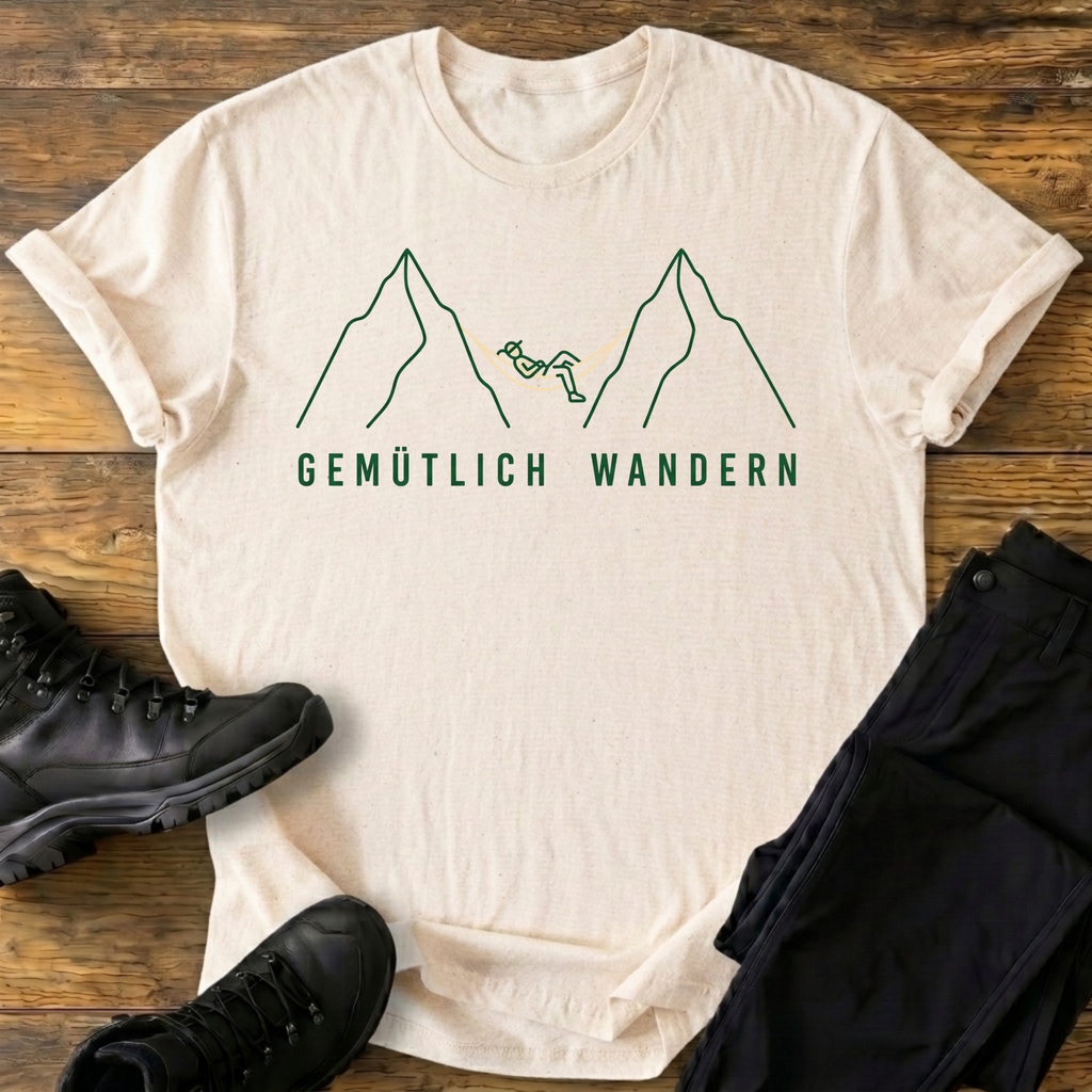 Gemütlich wandern T-Shirt