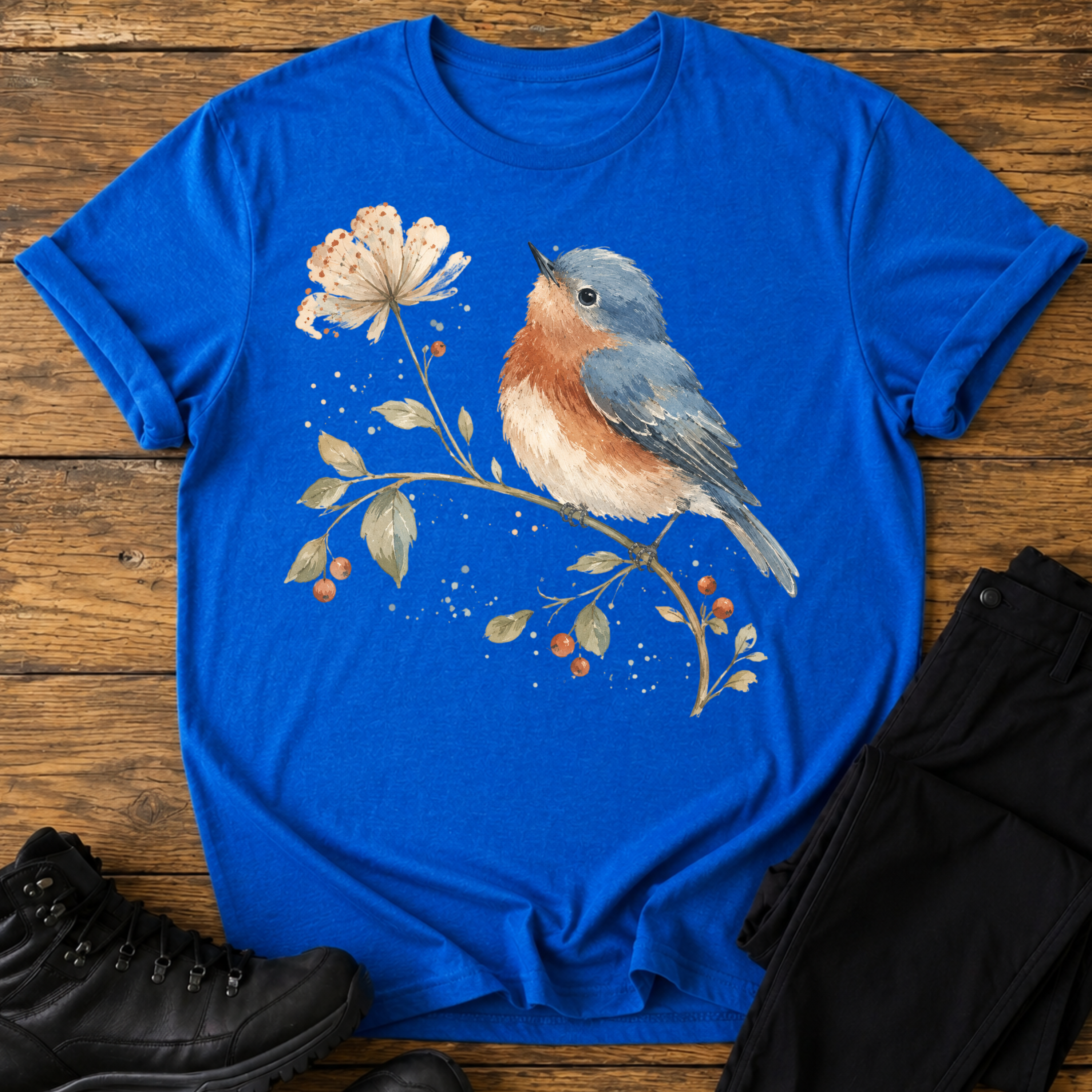 Gefiederte Stille T-Shirt