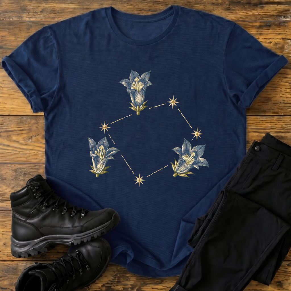 Blumen-Konstellation T-Shirt