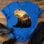 Goldenes Alpenglühen T-Shirt