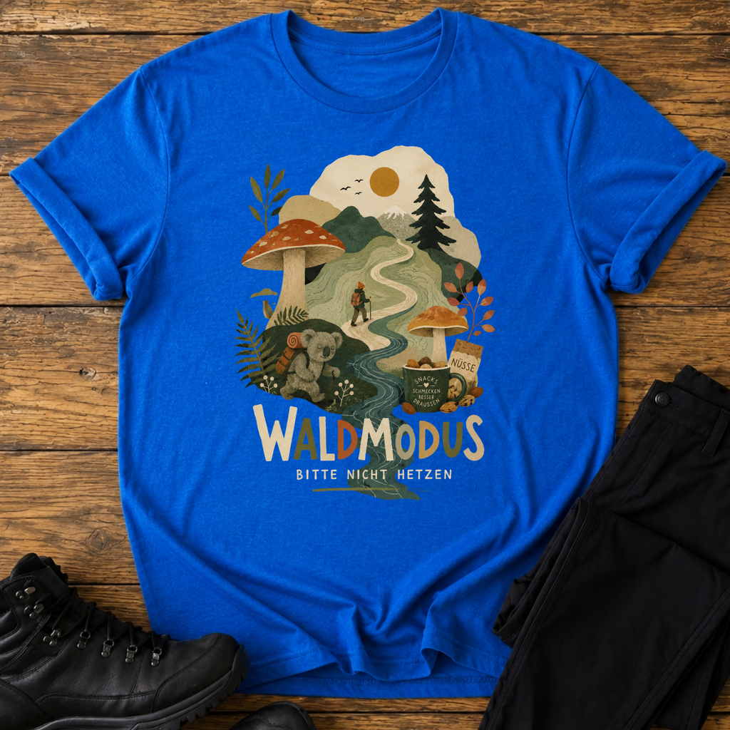 Waldmodus: Bitte nicht hetzen T-Shirt
