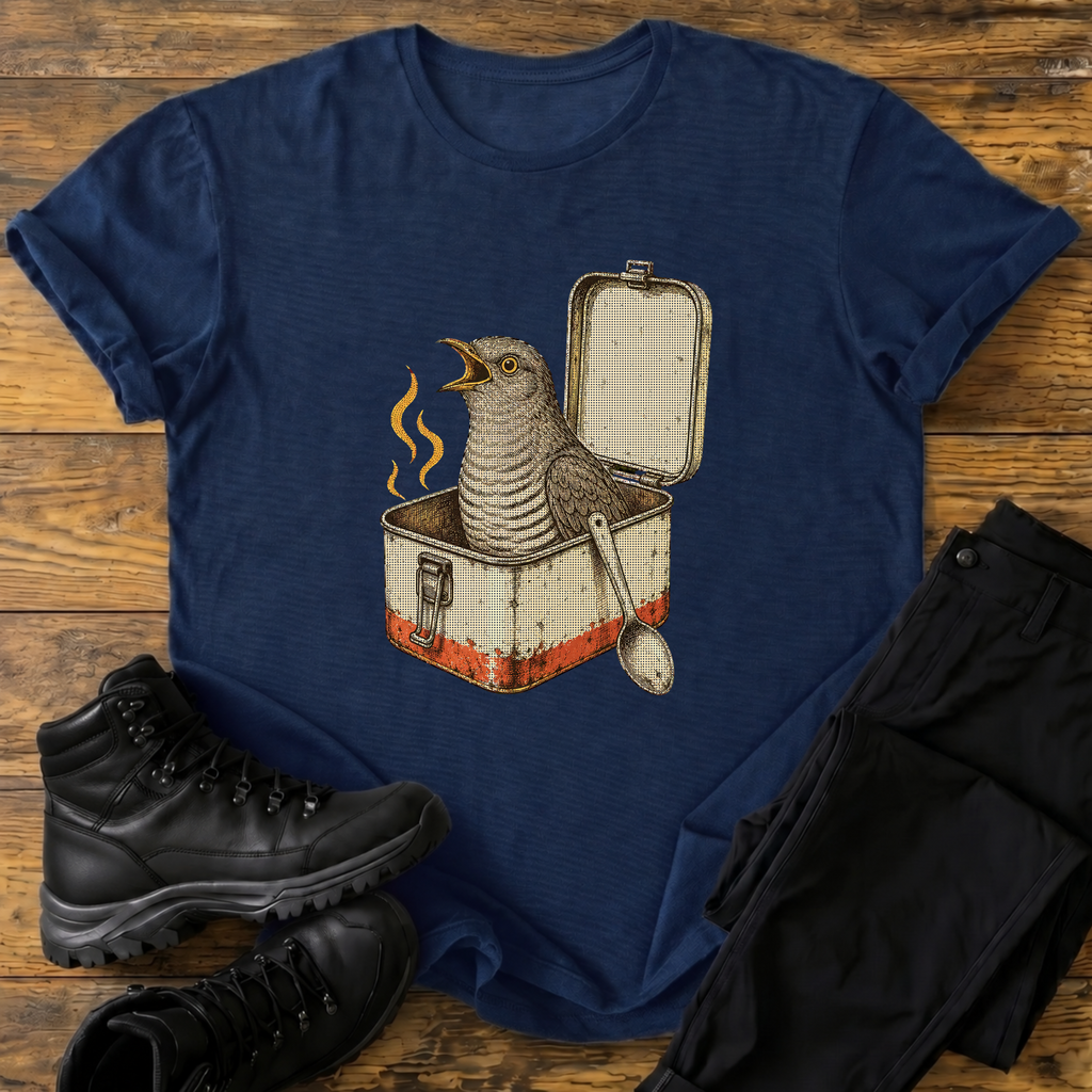 Kuckuck im Kochgeschirr T-Shirt