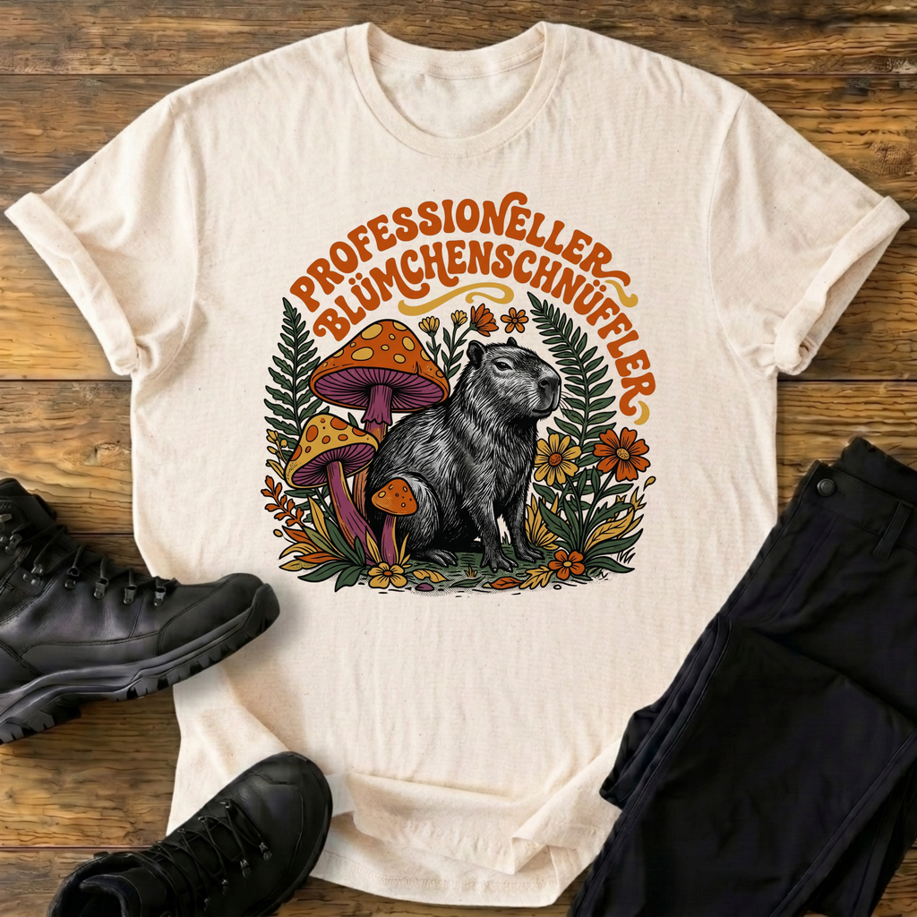 Blümchenschnüffler T-Shirt