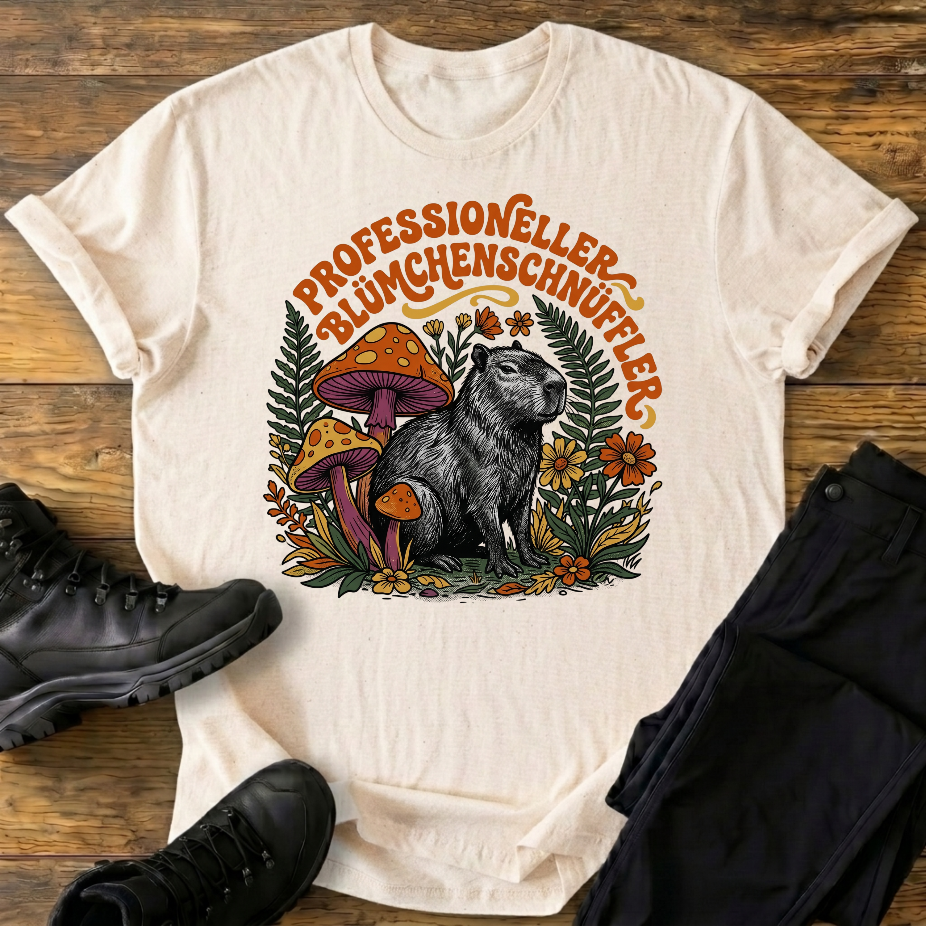 Blümchenschnüffler T-Shirt