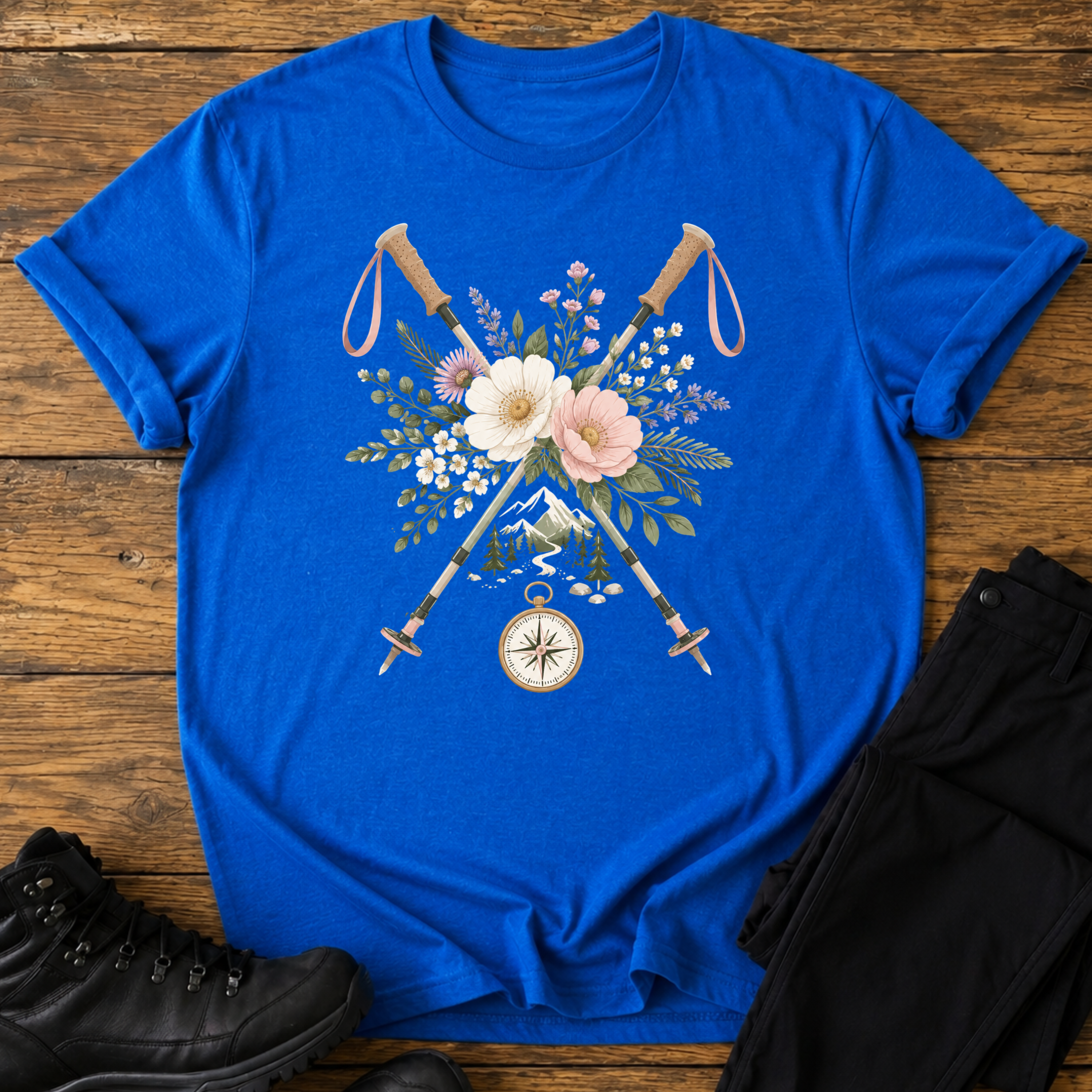 Blühende Pfade T-Shirt
