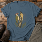 Grünspecht am Stamm T-shirt