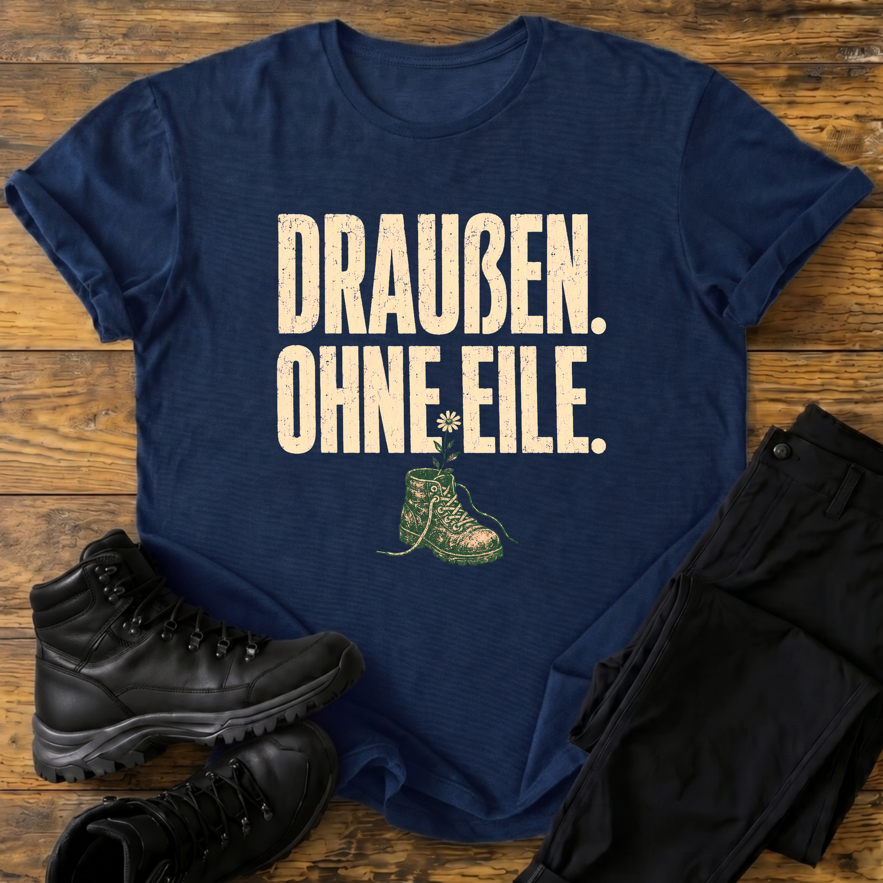 Draußen ohne eile T-Shirt