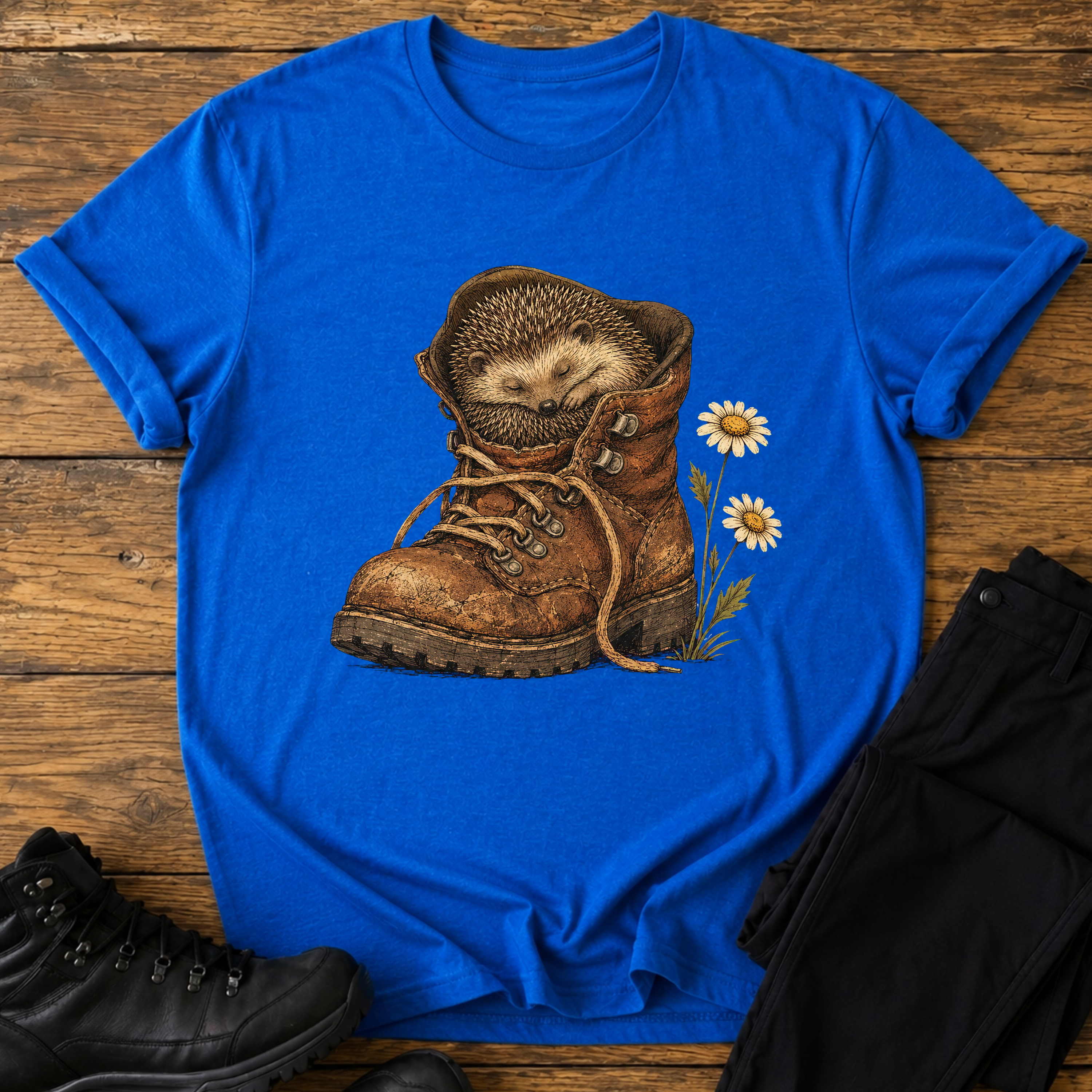 Das Stiefel-Bettchen T-Shirt