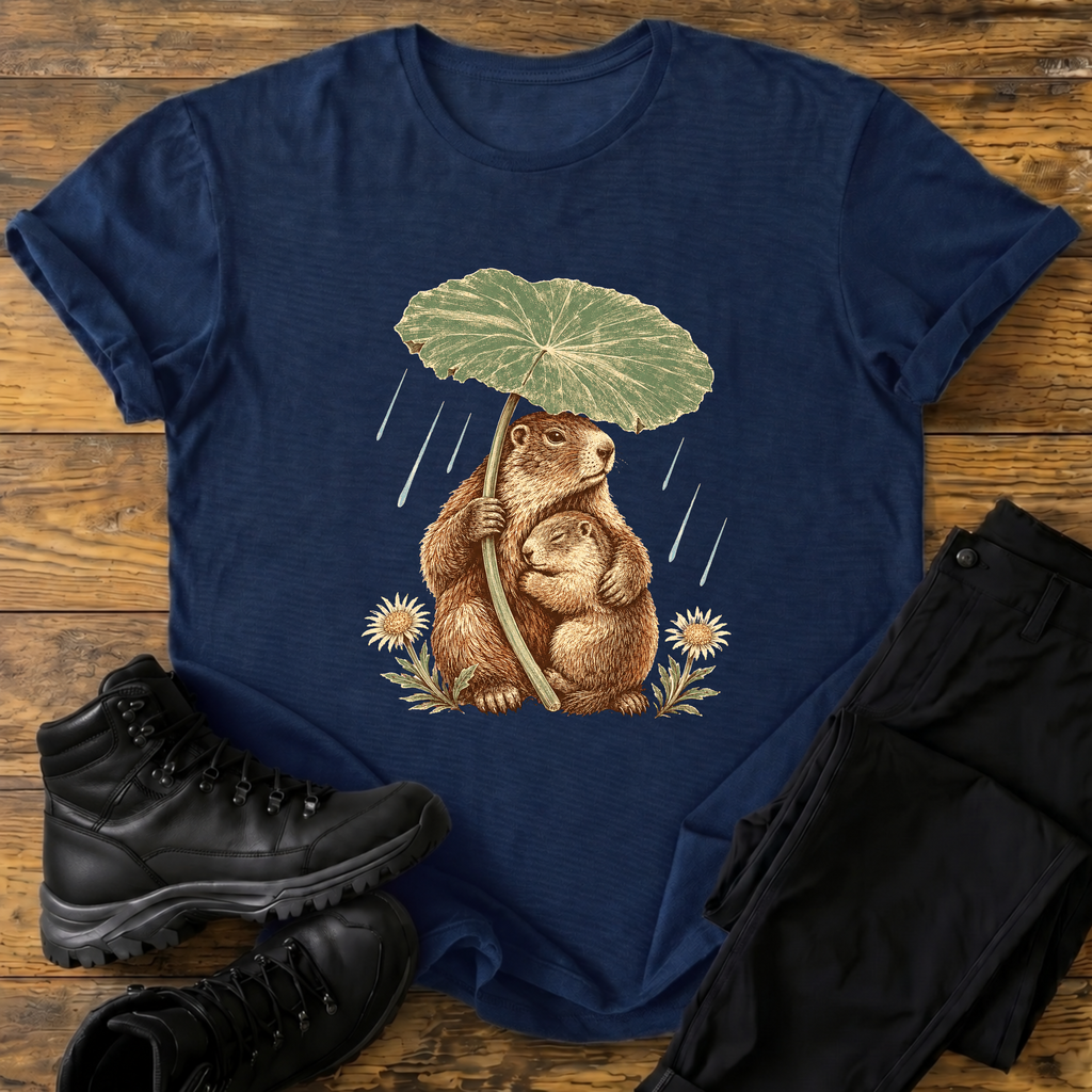Zusammen im Regen T-Shirt