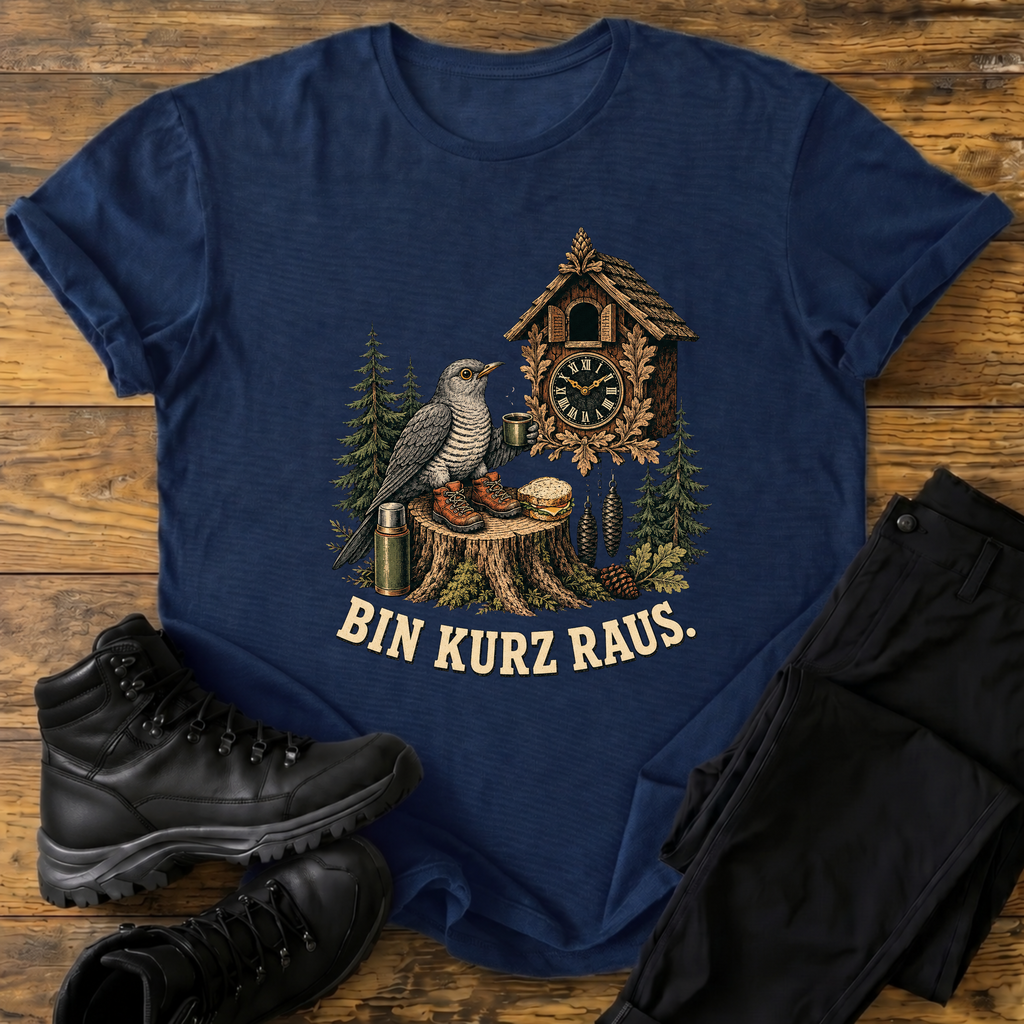 Bin kurz raus T-Shirt