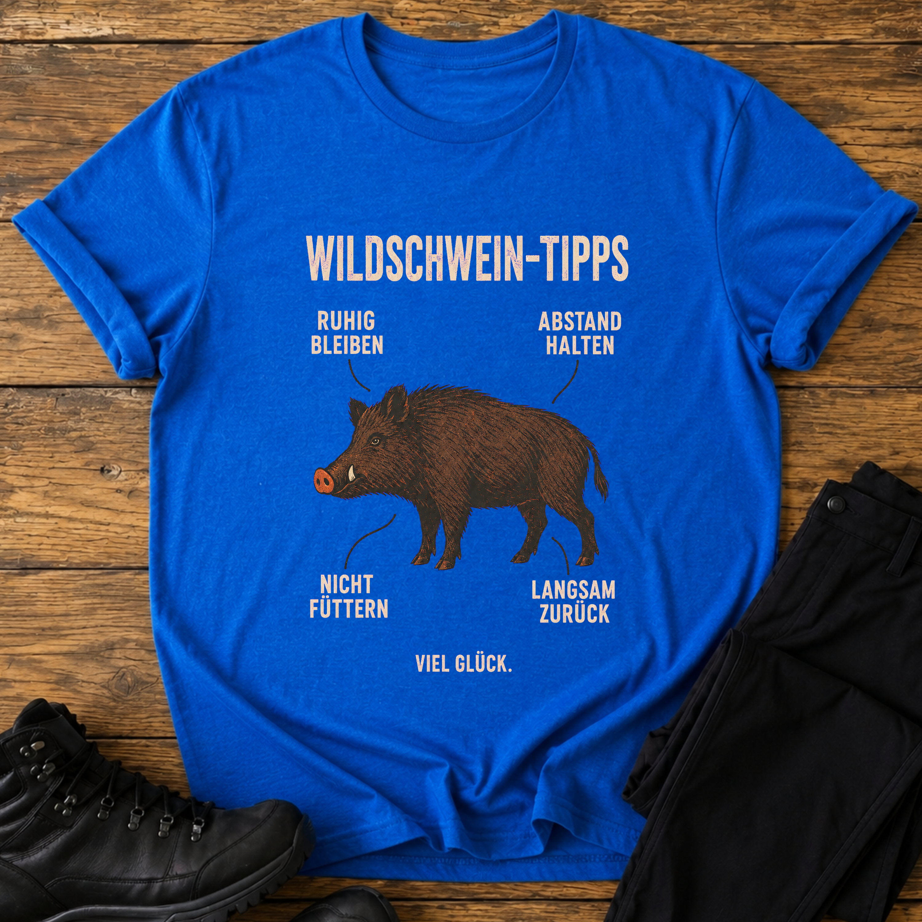 Wildschwein-Tipps T-Shirt