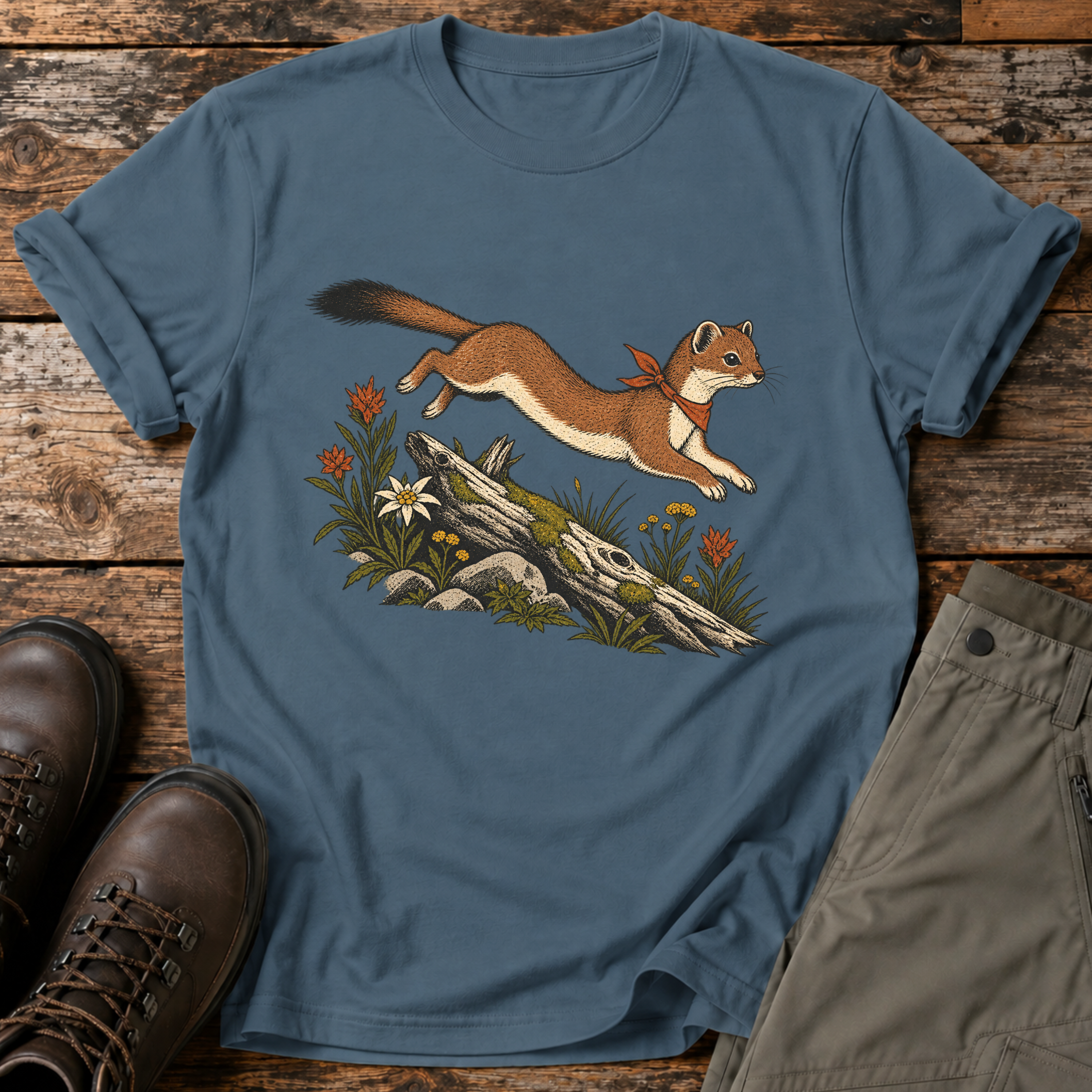 Waldläufer-Marder T-shirt