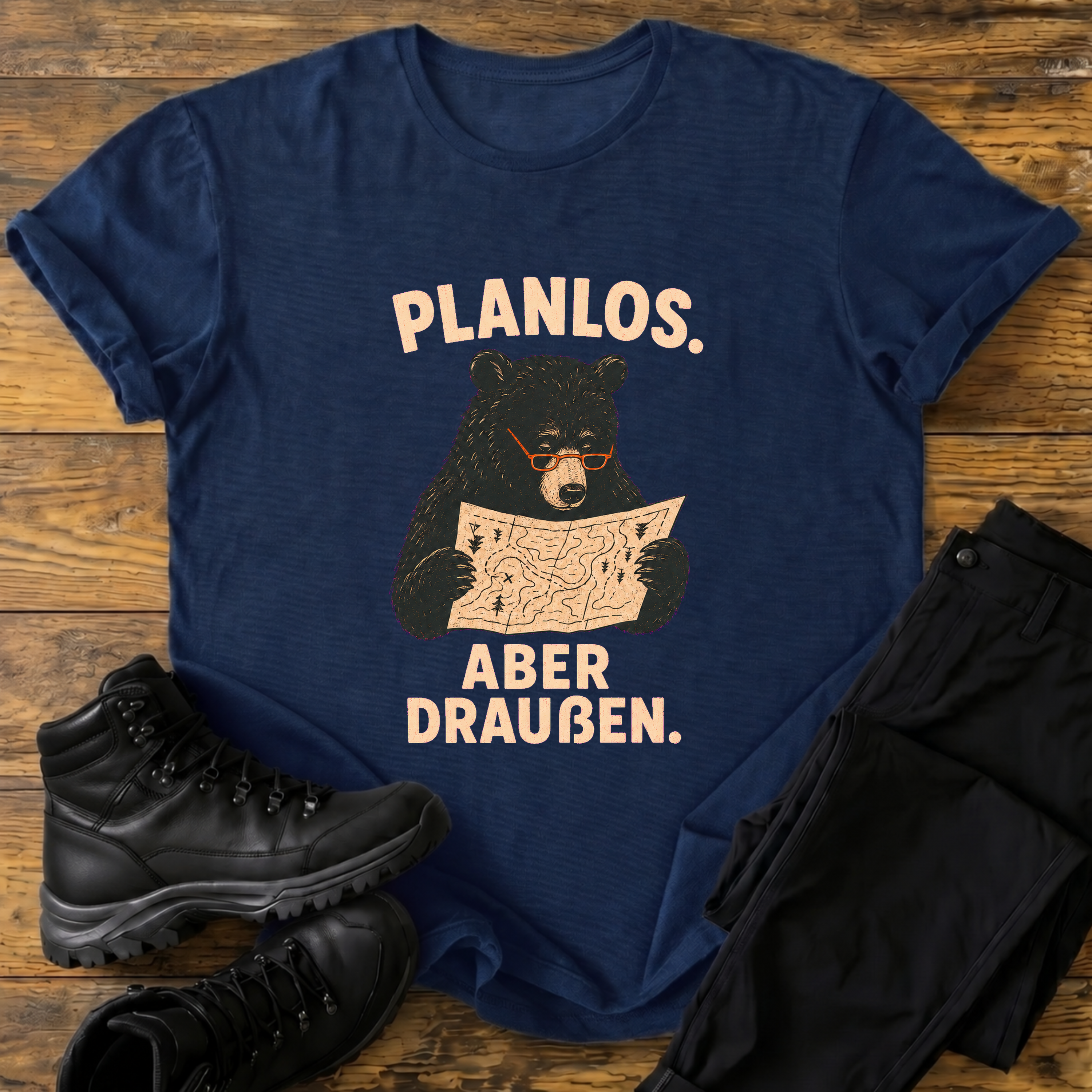 Planlos. Aber Draußen. T-Shirt