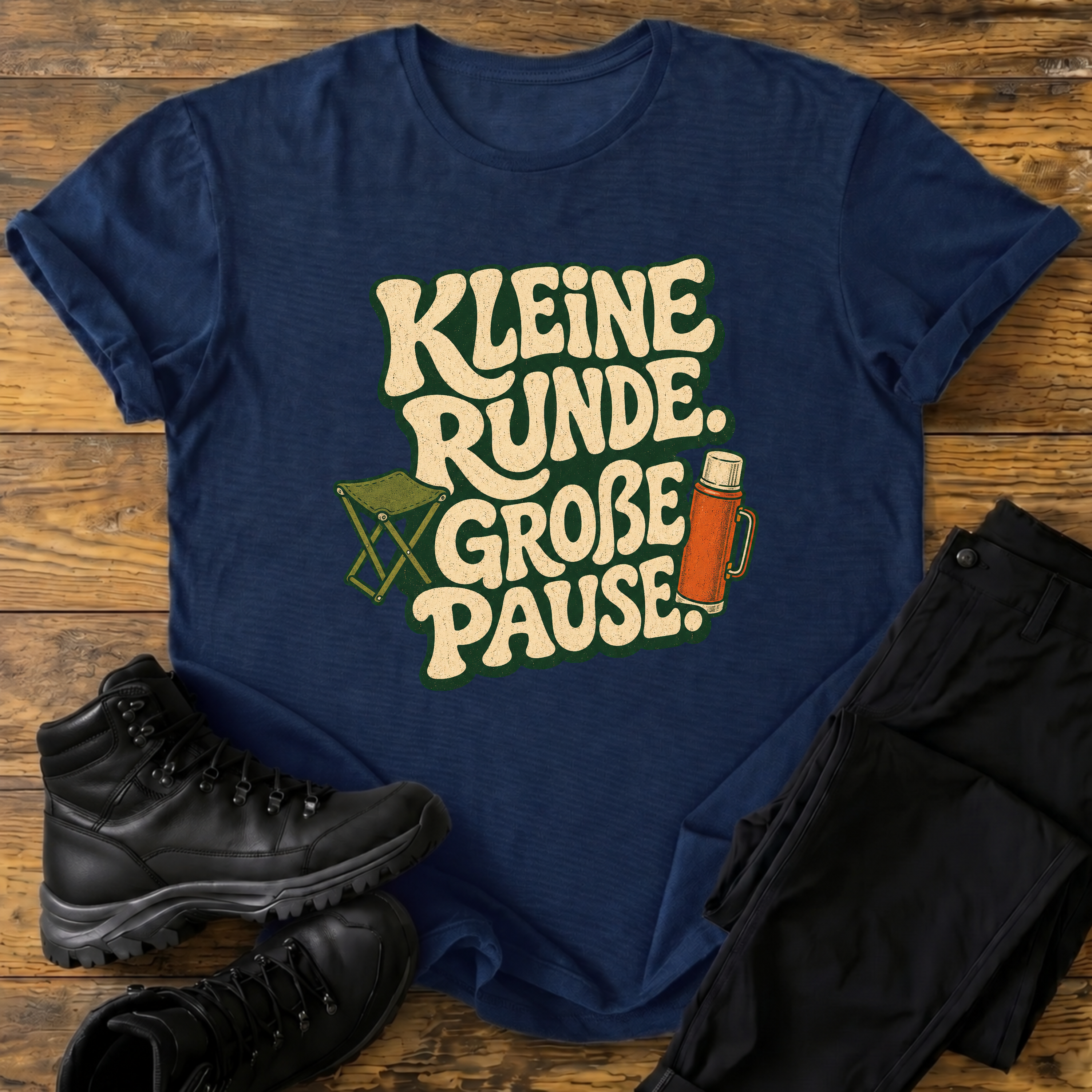 Kleine Runde. Große Pause T-Shirt