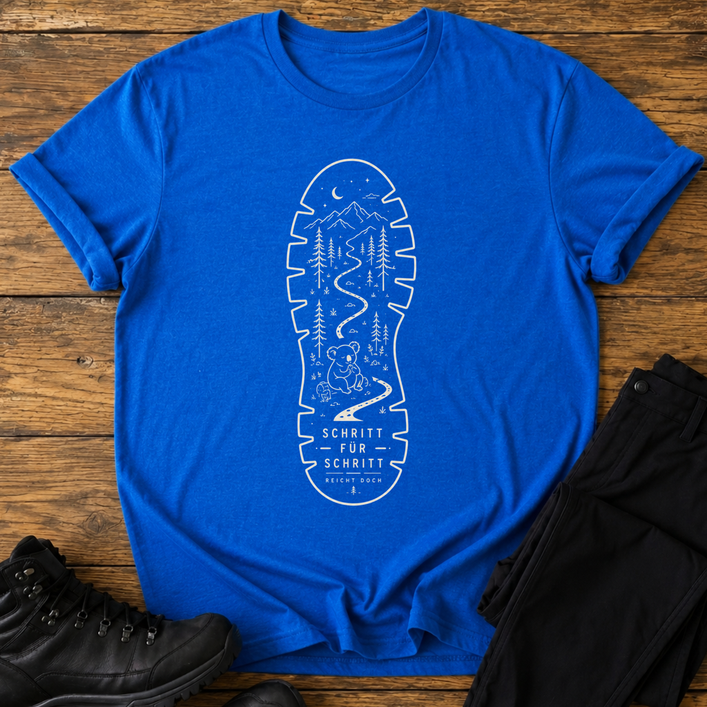 Schritt für Schritt T-Shirt