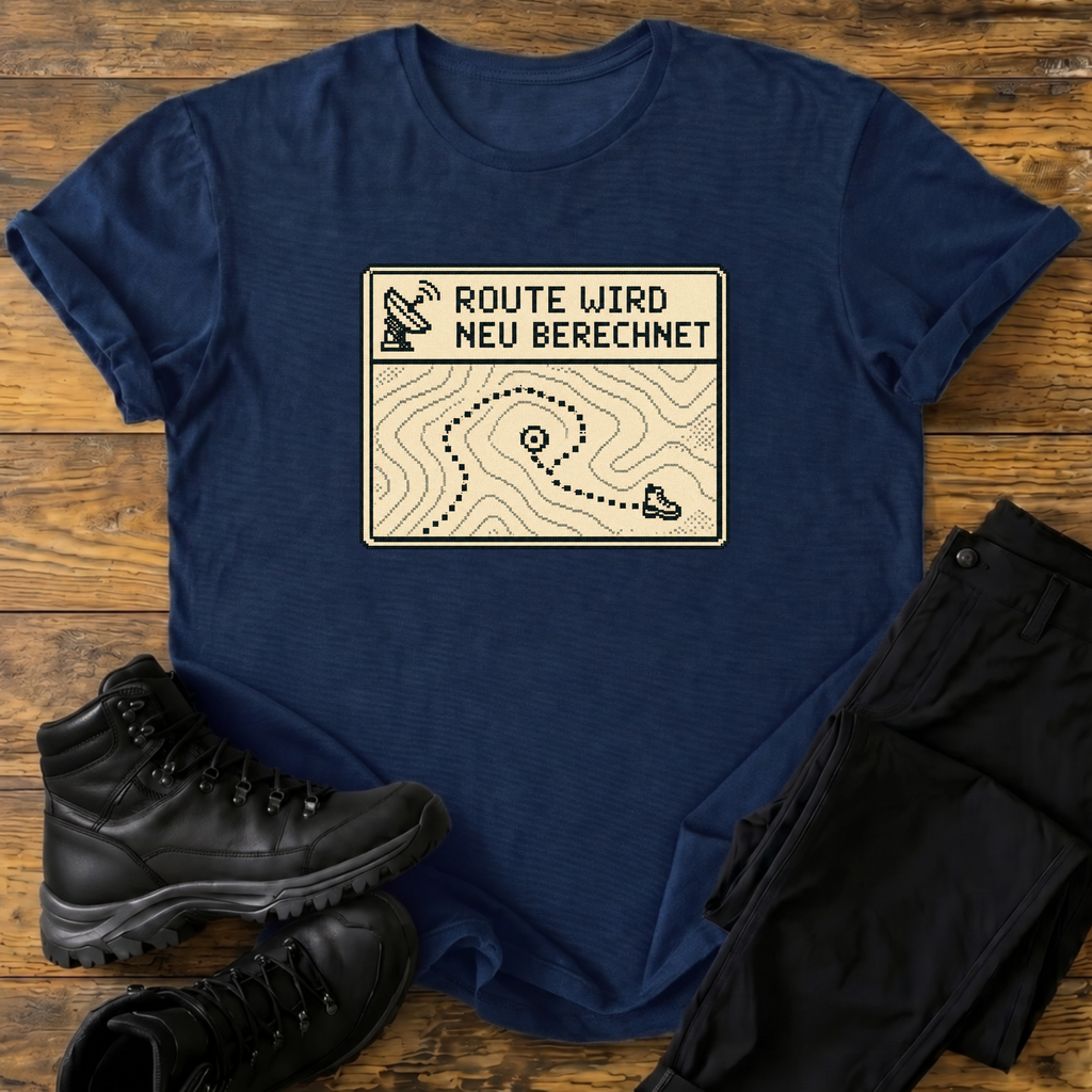 Route wird neu berechnet T-Shirt
