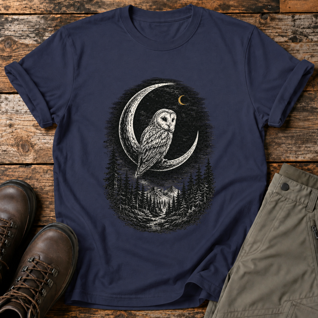 Mond-Eule T-shirt