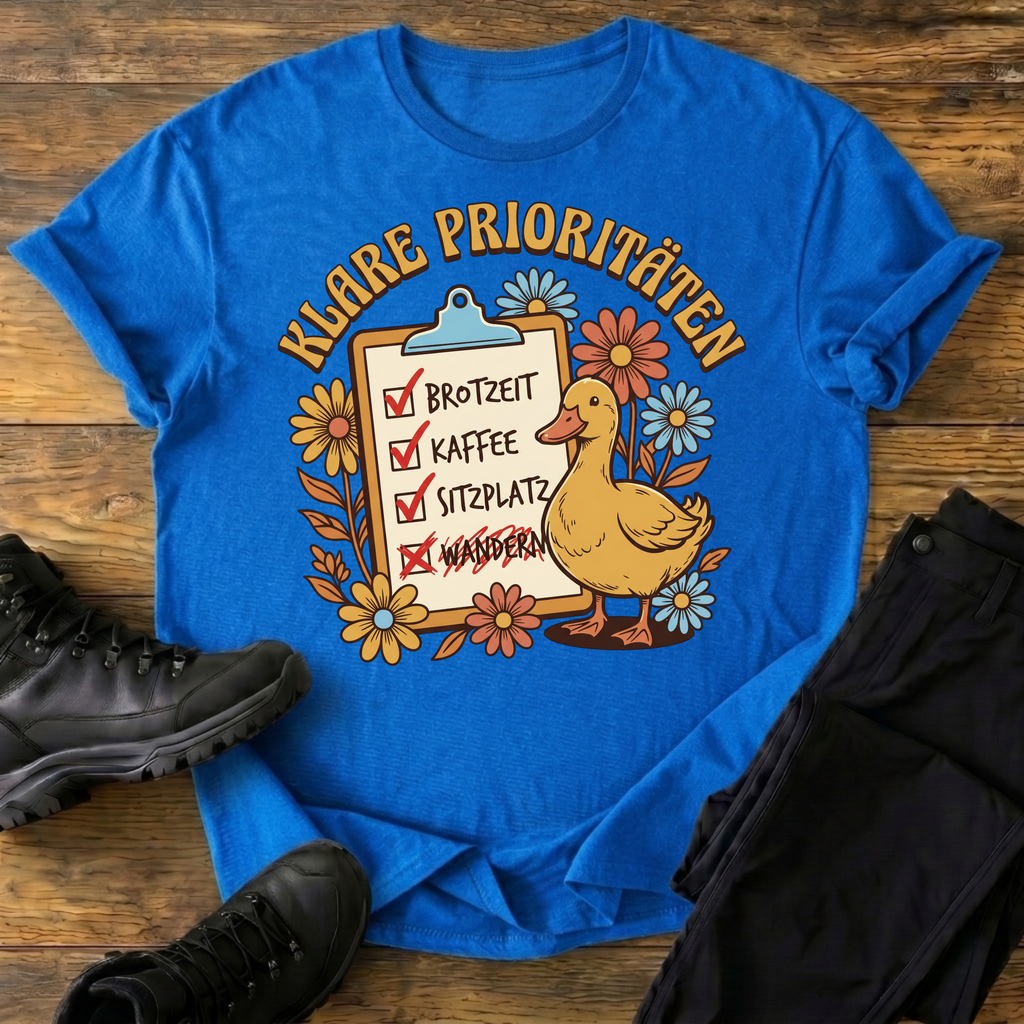 Klare Prioritäten T-Shirt