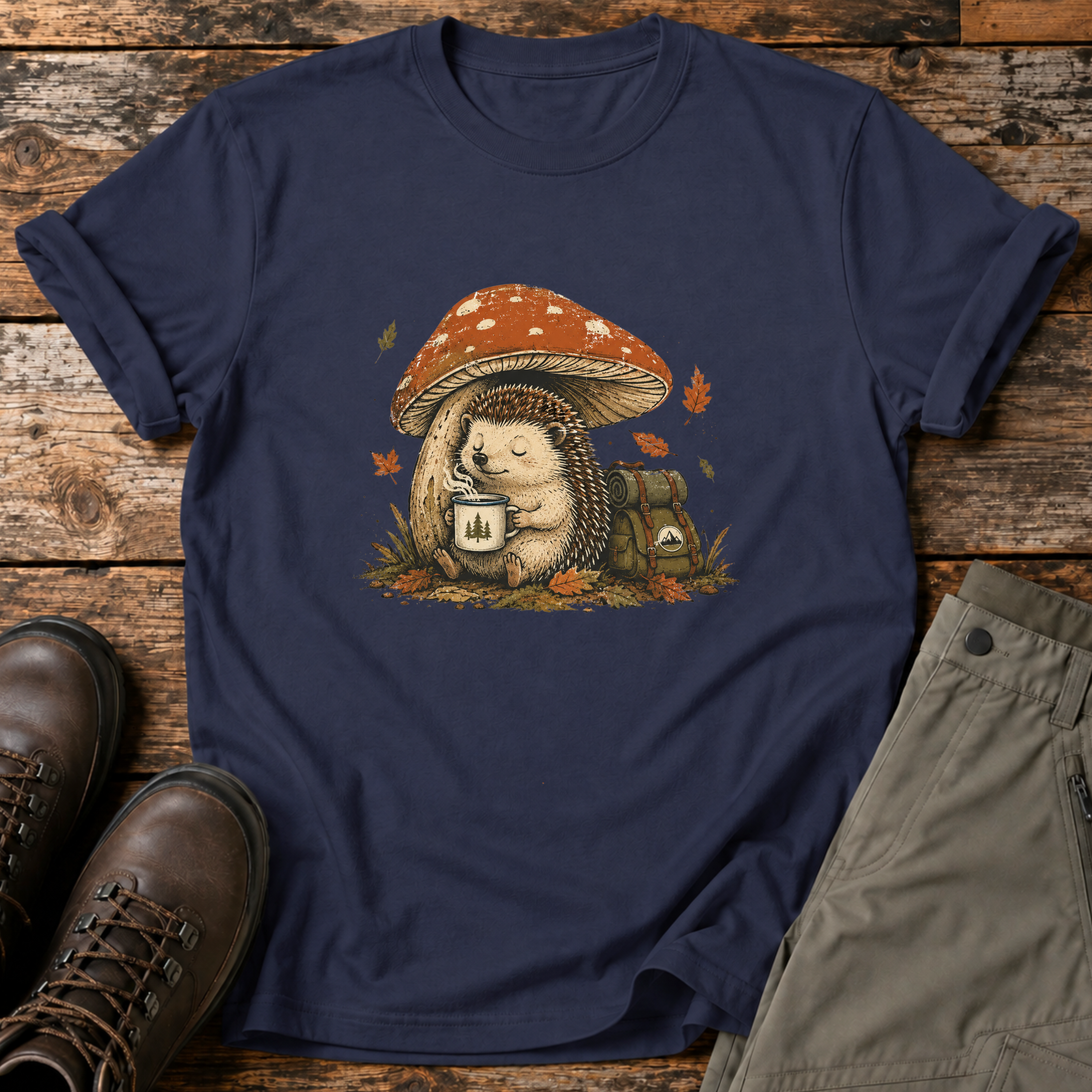 Gemütliche Waldpause T-shirt