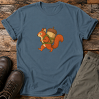 Eichhörnchen mit Riesen Eichel T-shirt