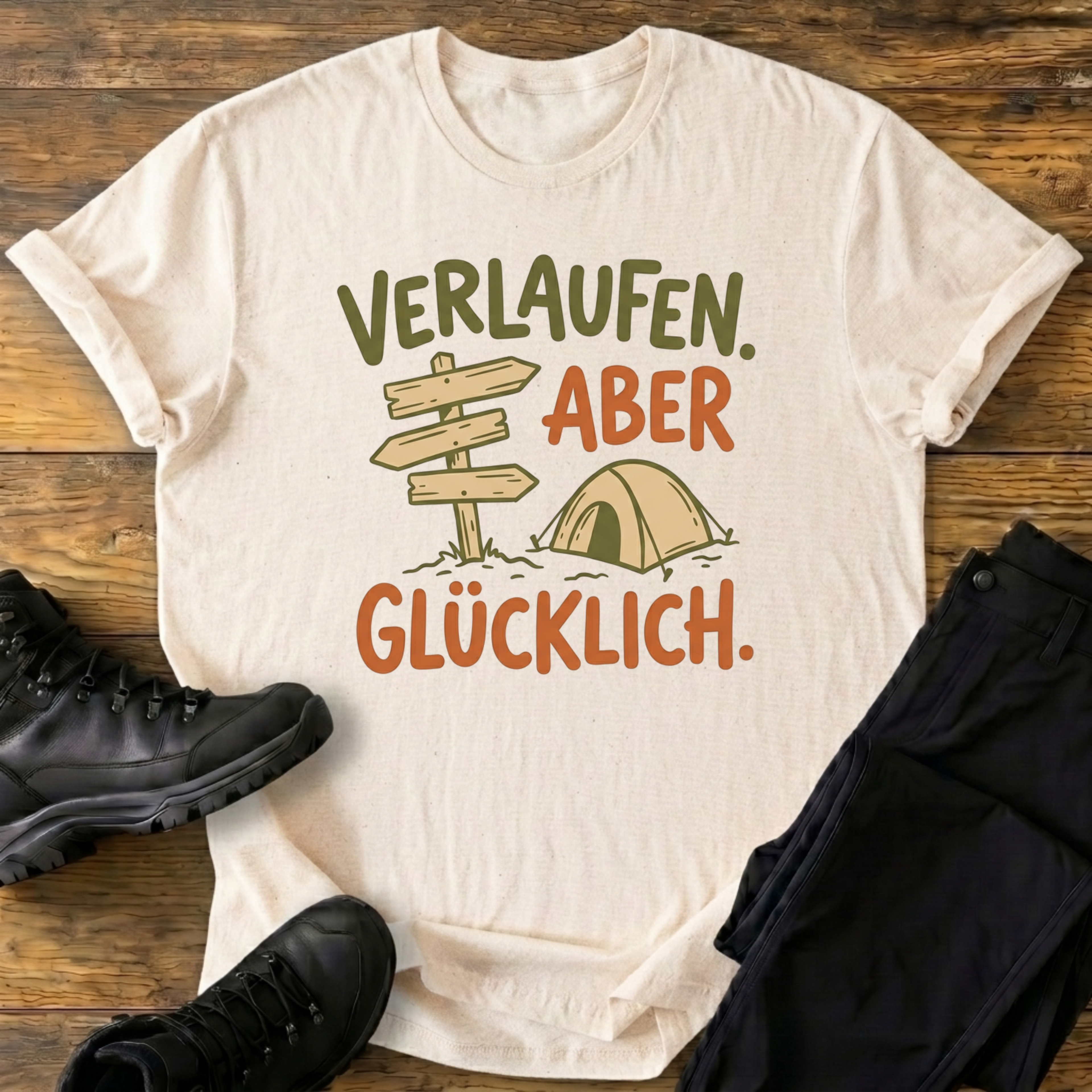 Verlaufen, aber glücklich T-Shirt
