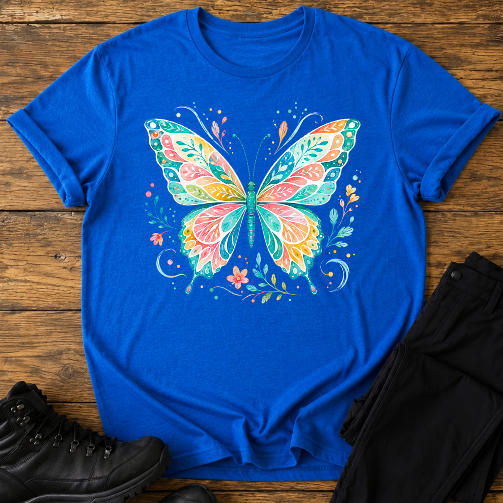Botanischer Falter T-Shirt