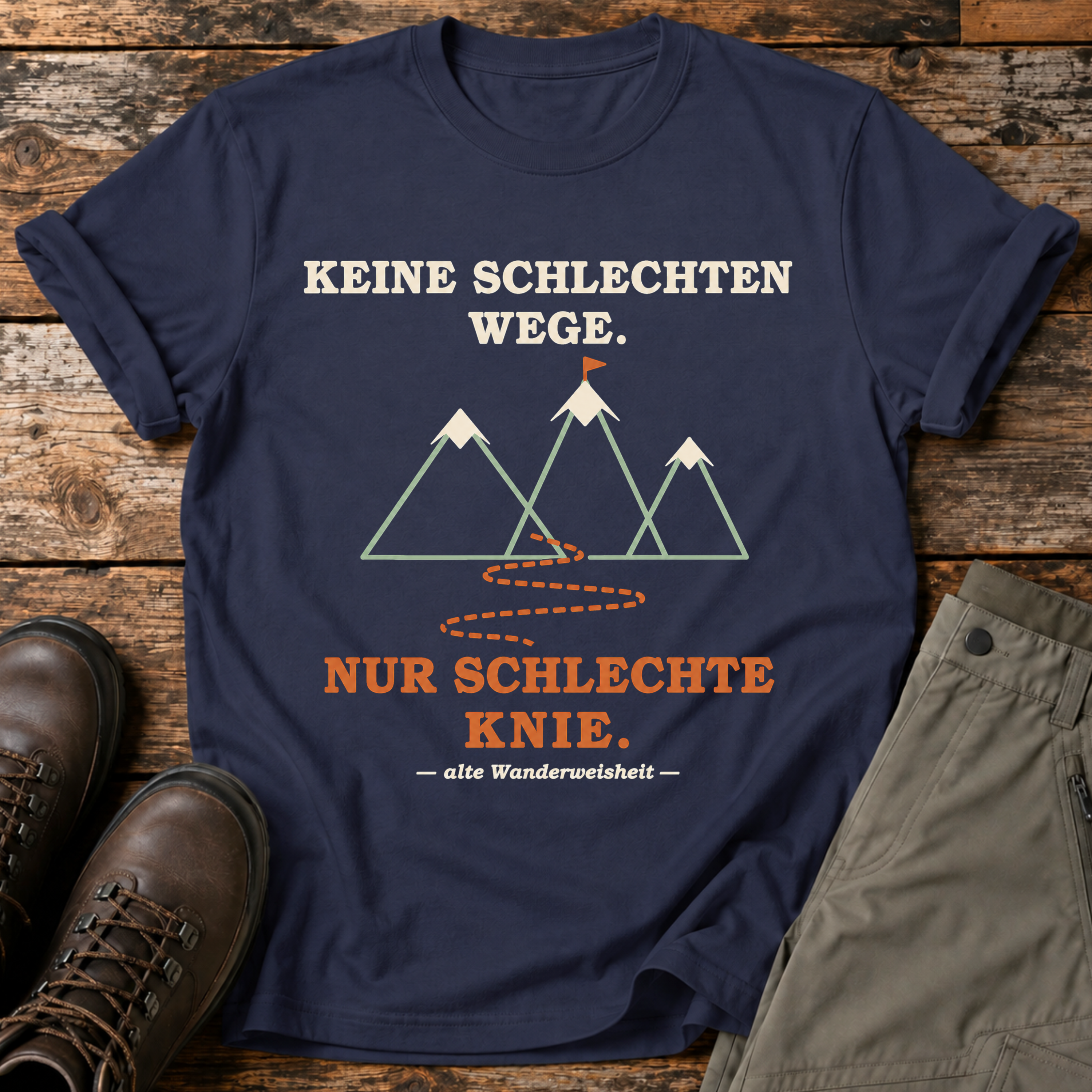 keine schlechten wege T-shirt