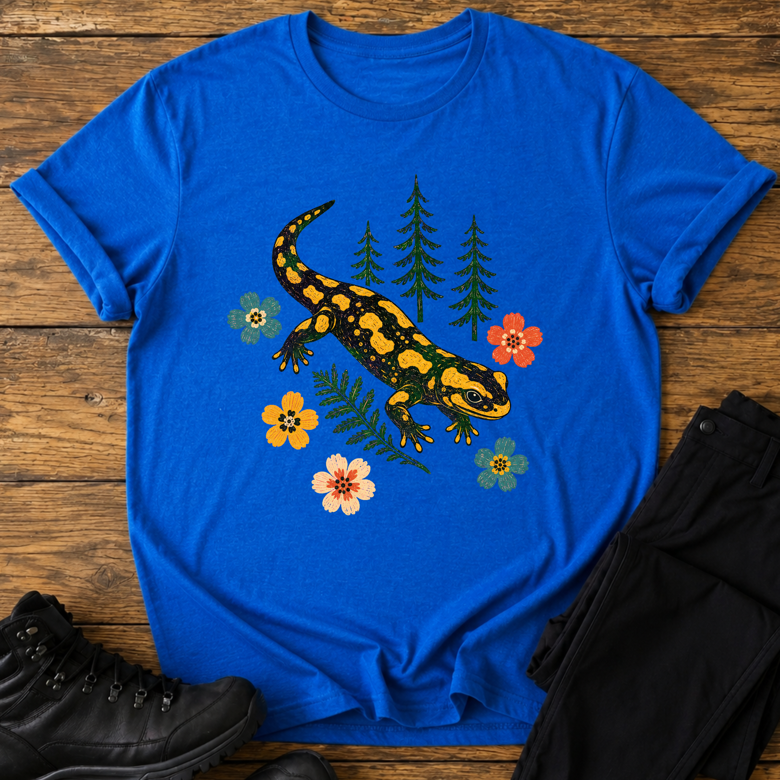Farben des Waldbodens T-Shirt