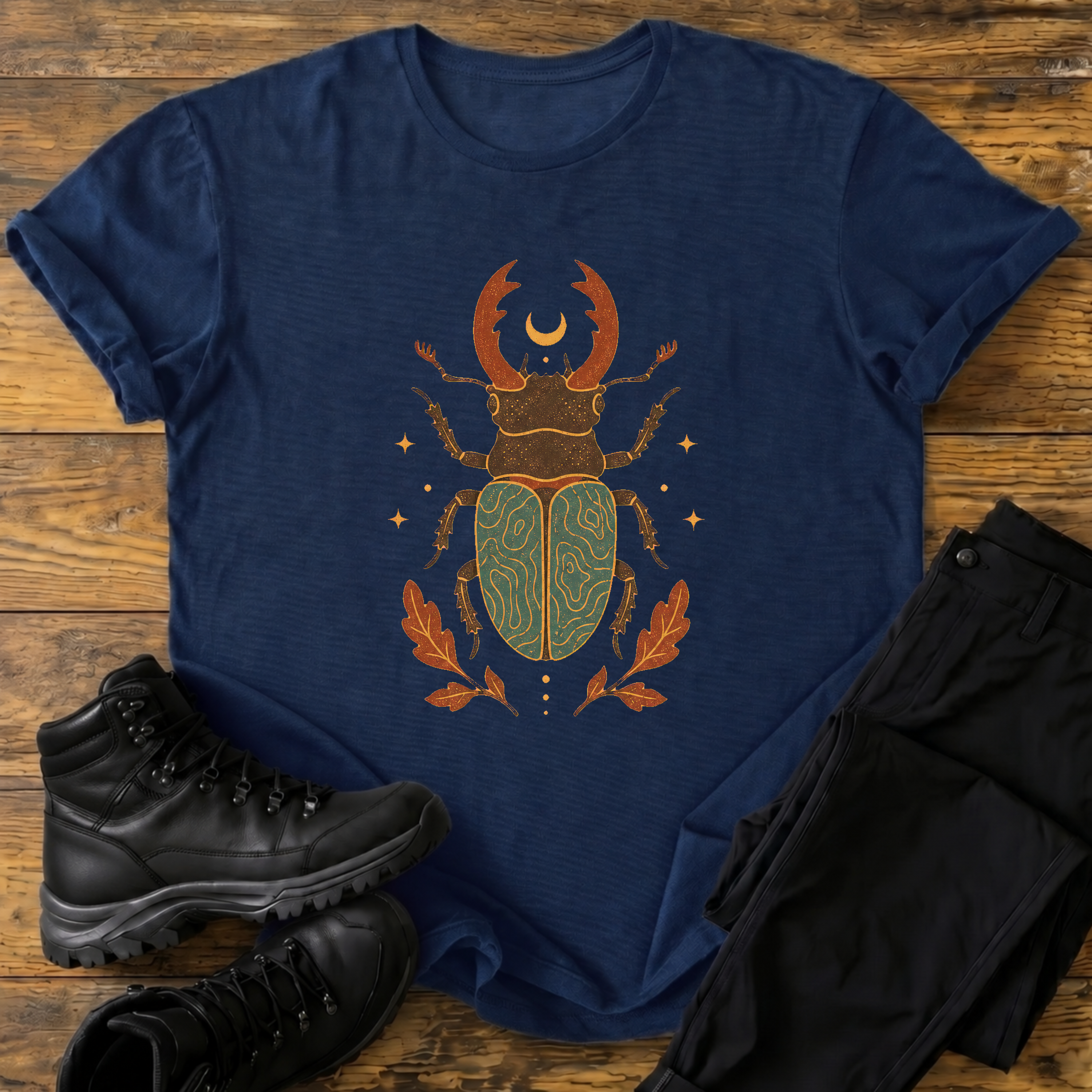 Der mystische Hirschkäfer T-Shirt