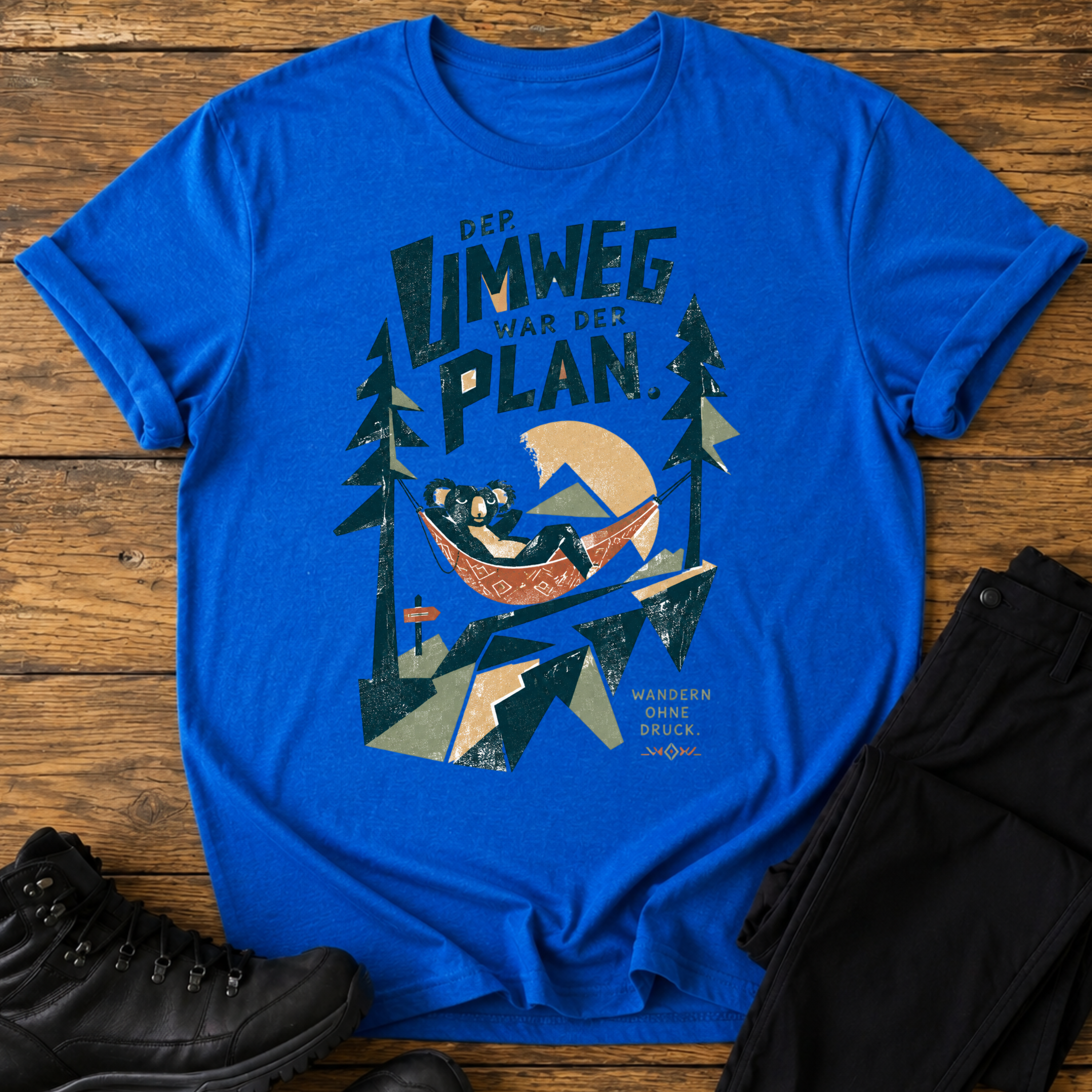 Der Umweg war der Plan T-Shirt
