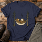 Gemütlicher Hängematten-Bär T-shirt