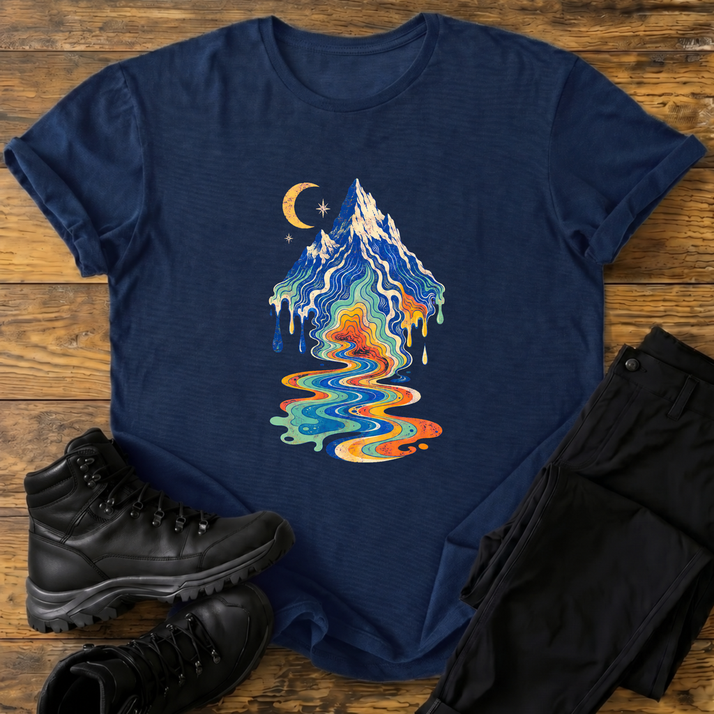 Schmelzender Berg T-Shirt