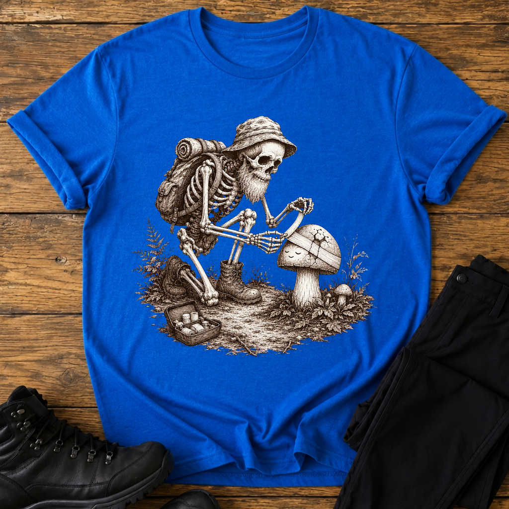 Skelett Pilzverband T-Shirt