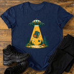 Außerirdische Camping-Beute T-Shirt