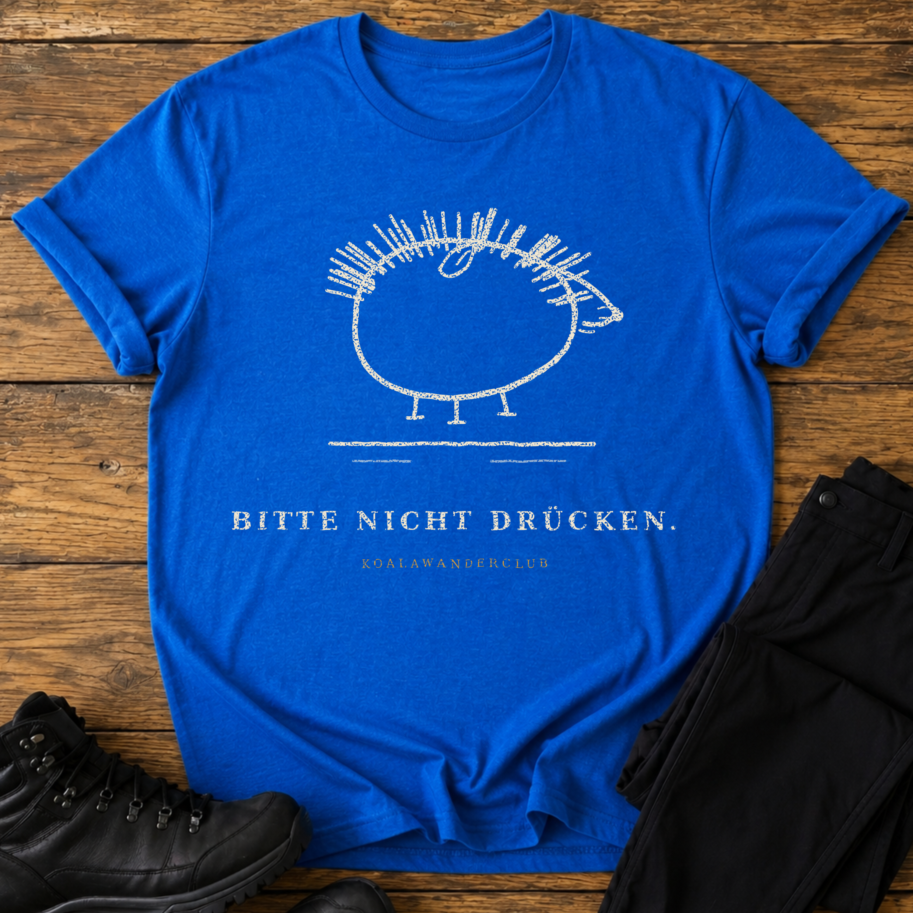 Bitte nicht drücken! T-Shirt