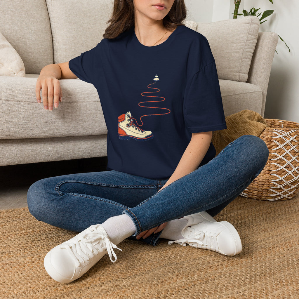 Schnürsenkel-Serpentinen  T-Shirt