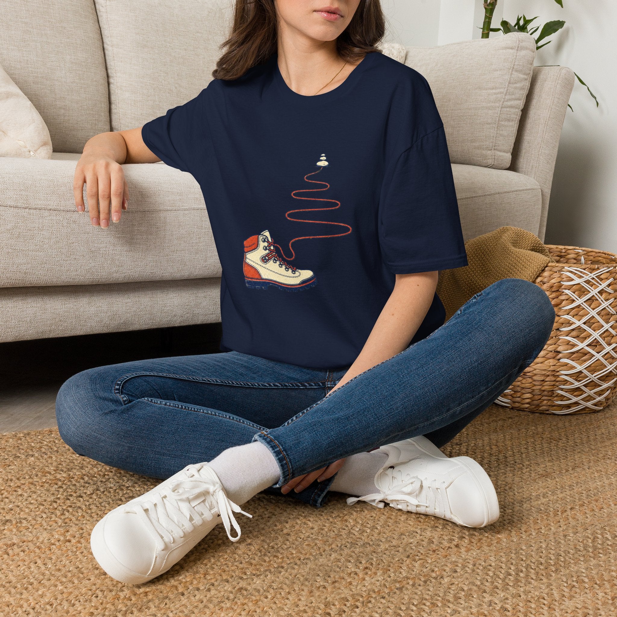 Schnürsenkel-Serpentinen  T-Shirt