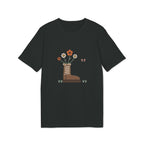 Blumen-Wanderschuh T-shirt