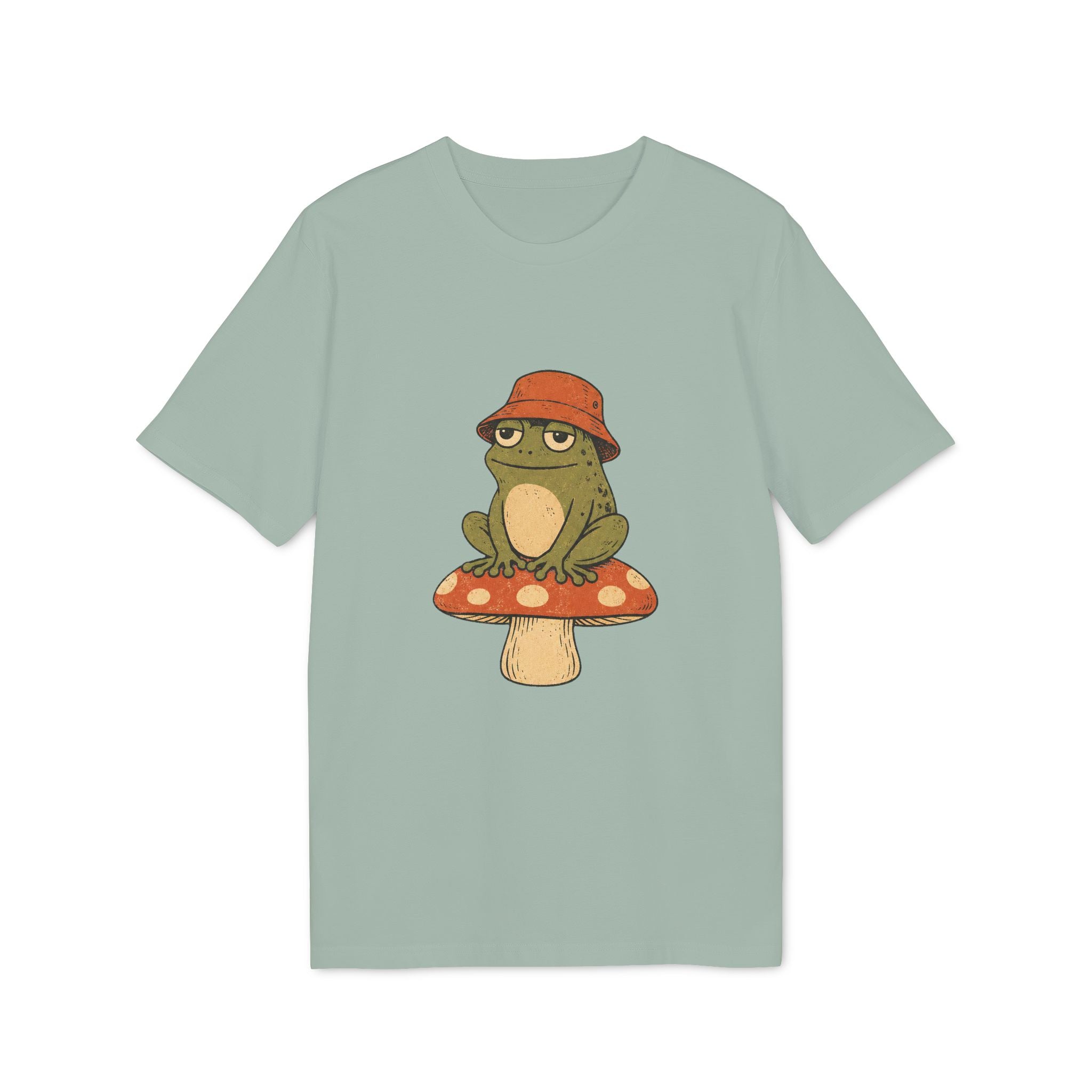 Chilliger Pilz-Frosch T-shirt
