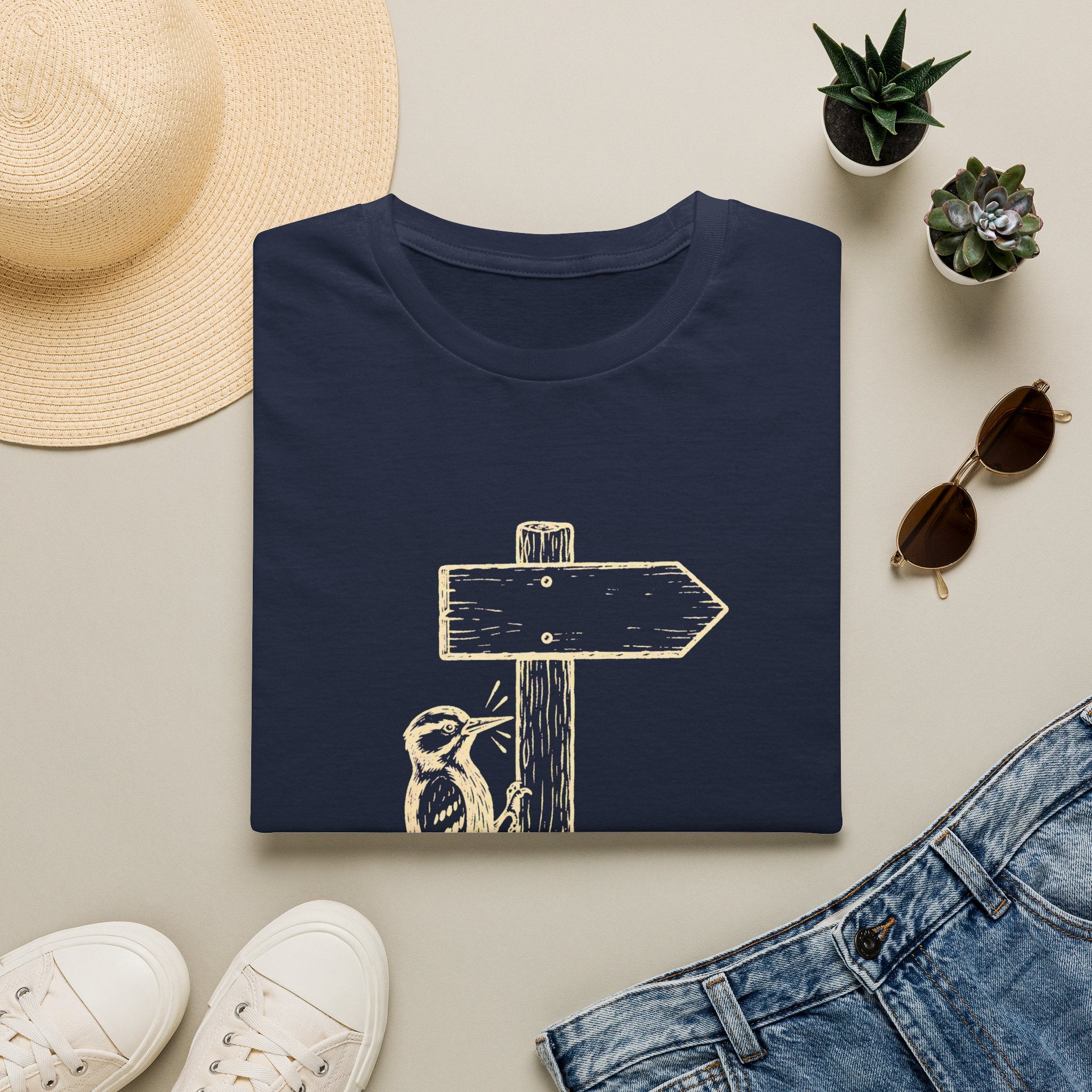 Wegweiser-Specht T-Shirt