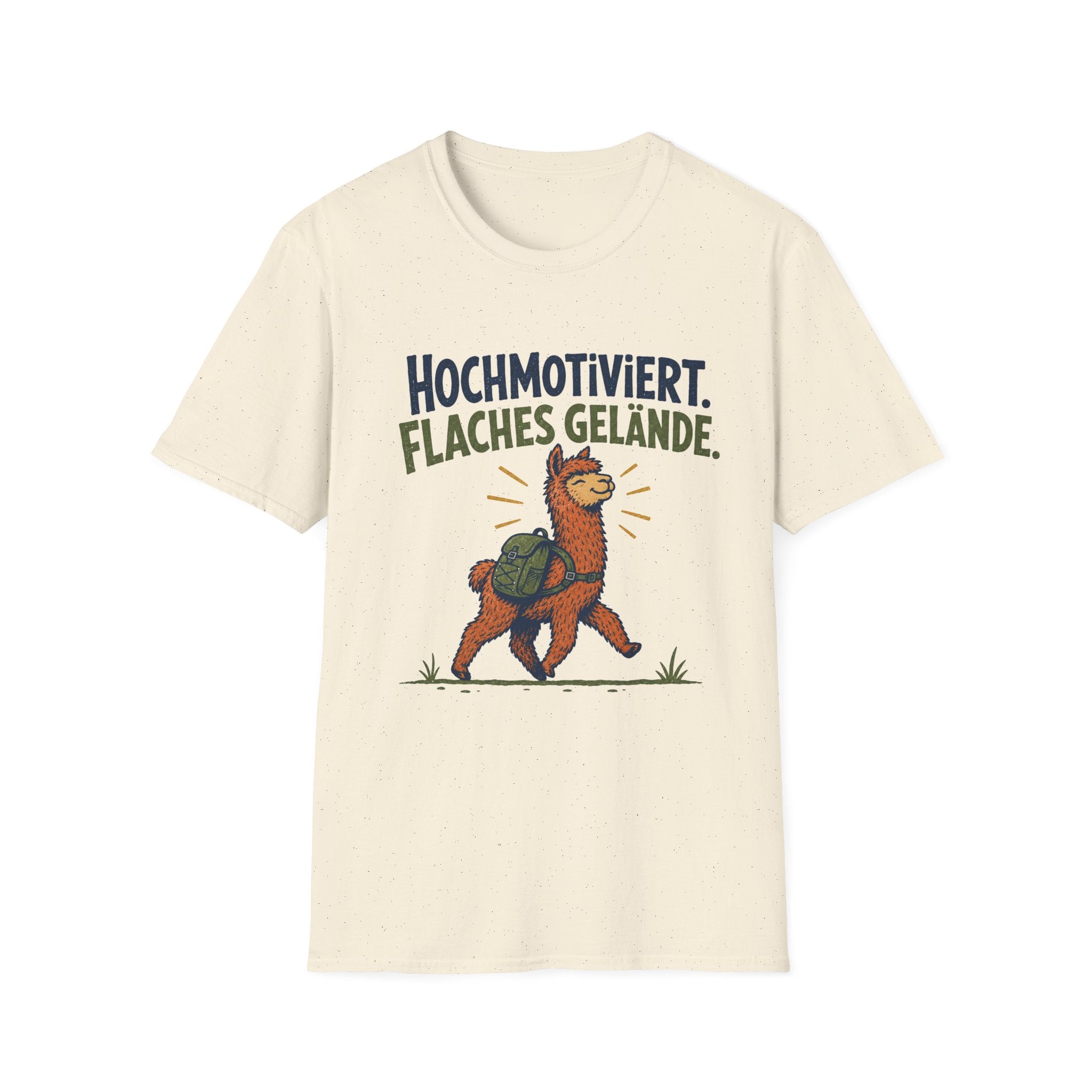 Hochmotiviert, Flaches Gelände T-Shirt