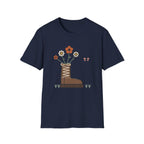 Blütenstiefel T-Shirt