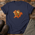 Eichhörnchen mit Riesen Eichel T-shirt
