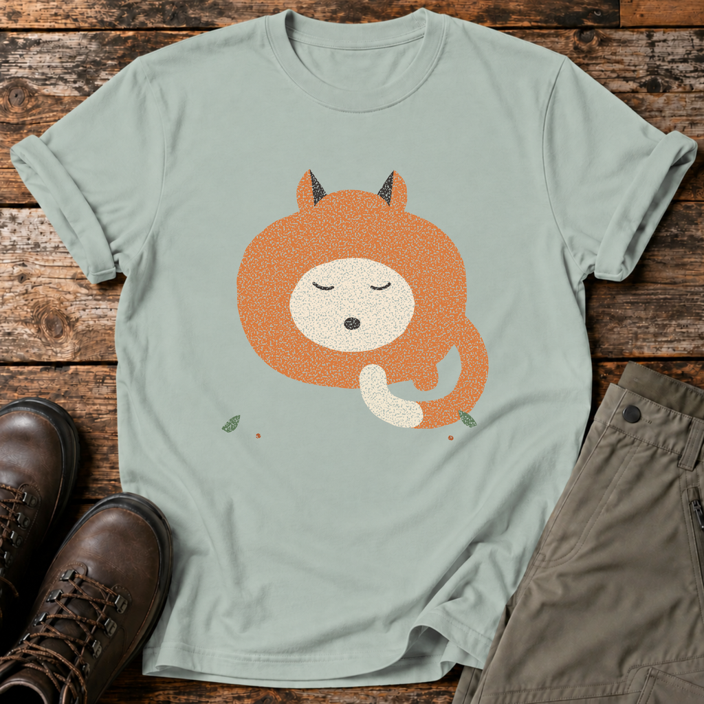 Schalfender Fuchs T-shirt