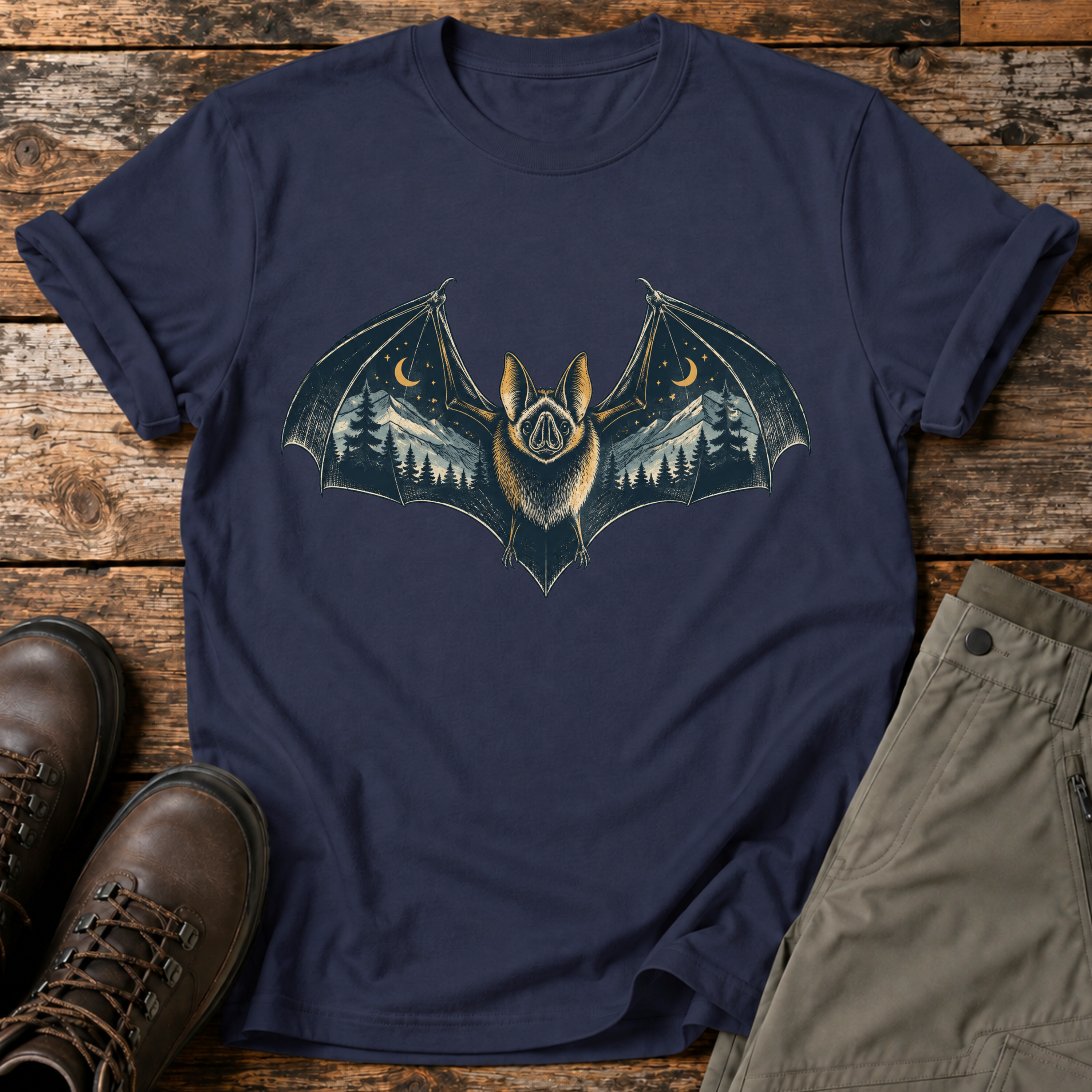 Schatten über den Gipfeln T-shirt